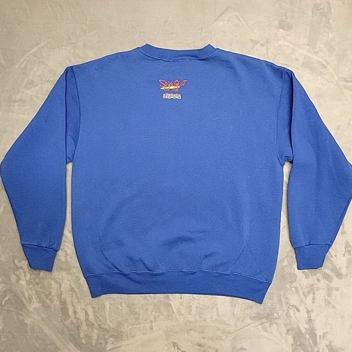 Vintage VINTAGE Space Ghost Sweatshirt Mens L Blue Cartoon Crewneck 2000 Y2K Retro Cartoon Network Sweater Size US L / EU 52-54 / 3 - 4 Thumbnail