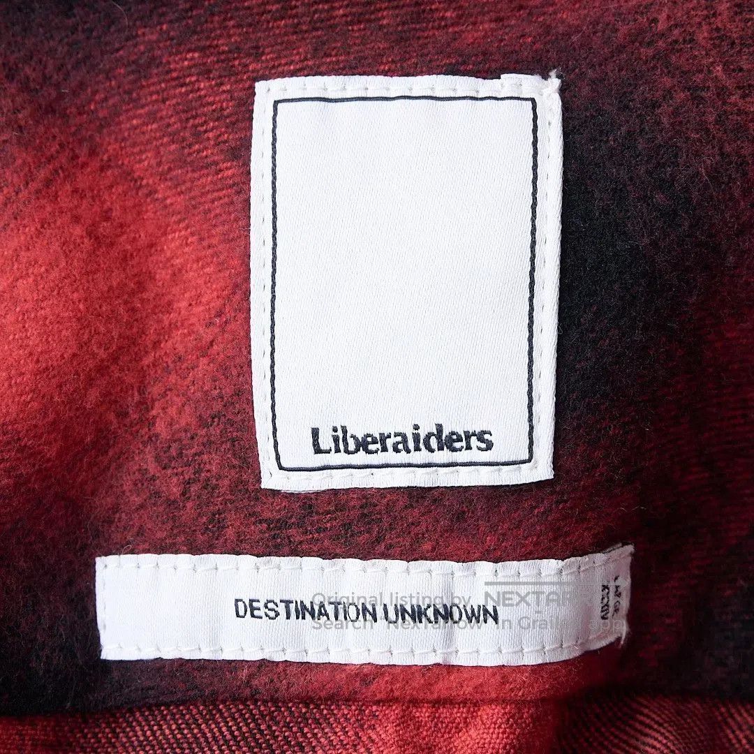 Liberaiders Liberaiders Men's Vintage Distressed Plaid Shirt. Size US M / EU 48-50 / 2 - 5 Thumbnail