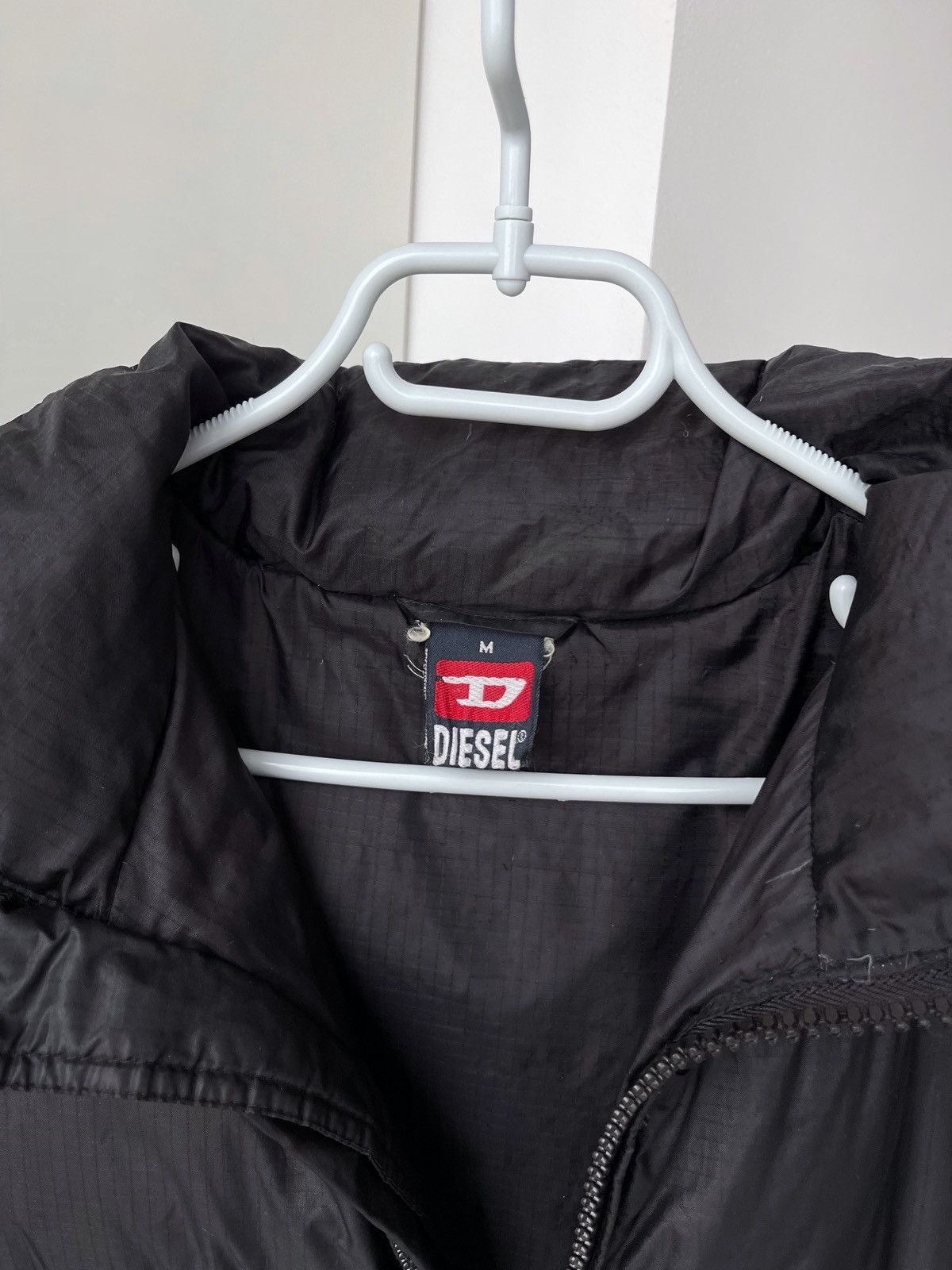Diesel × Vintage Vintage 90’s Diesel Y2k Puffer Jacket Size US M / EU 48-50 / 2 - 10 Thumbnail