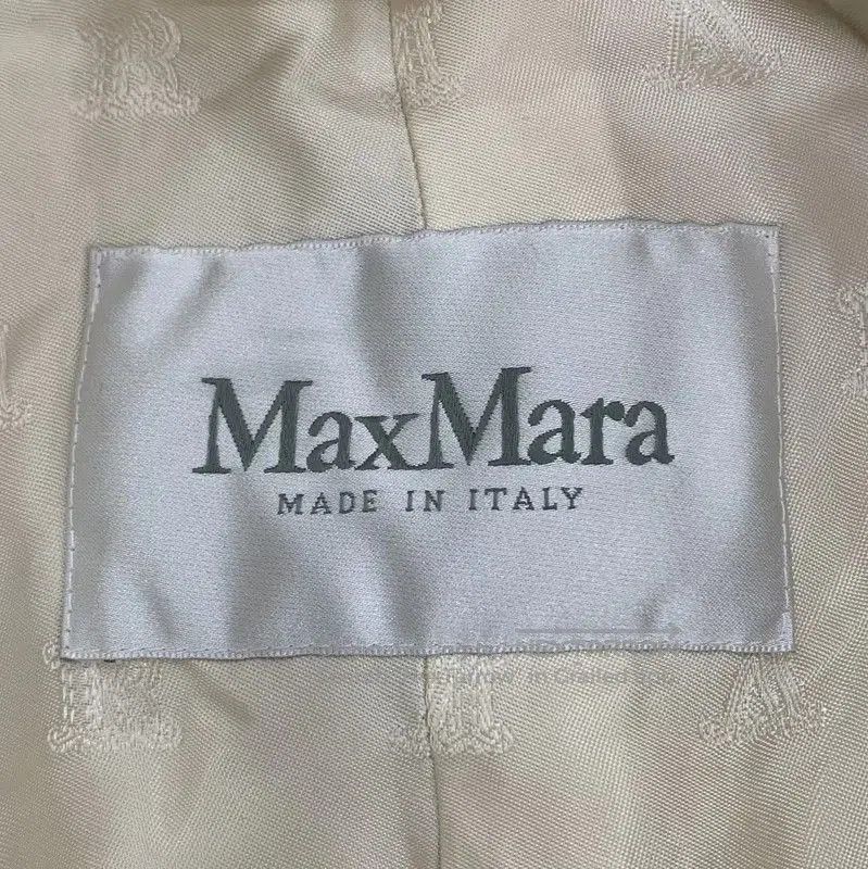 Max Mara MaxMara White Alpaca Wool Women's Coat . Size S / US 4 / IT 40 - 5 Thumbnail