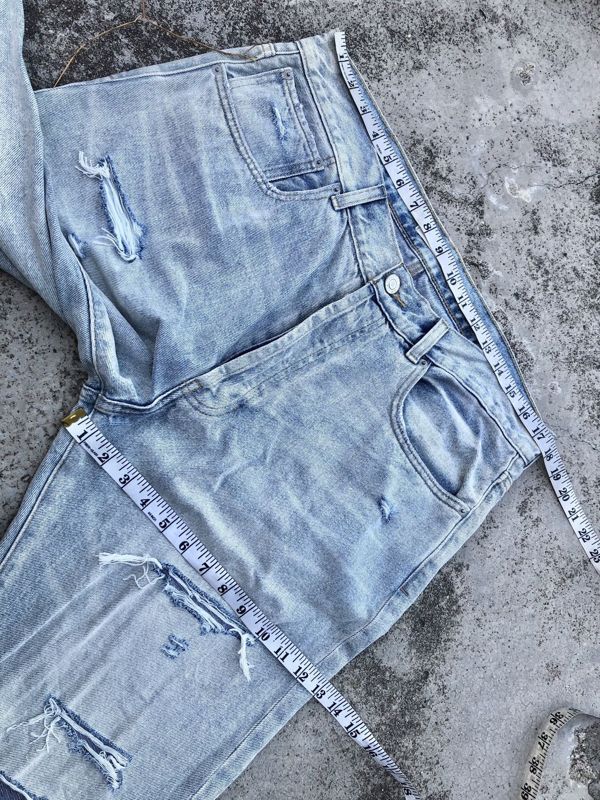 Pacsun VINTAGE LOOSE PACSUN DISTRESSED DENIM Size US 35 - 11 Thumbnail