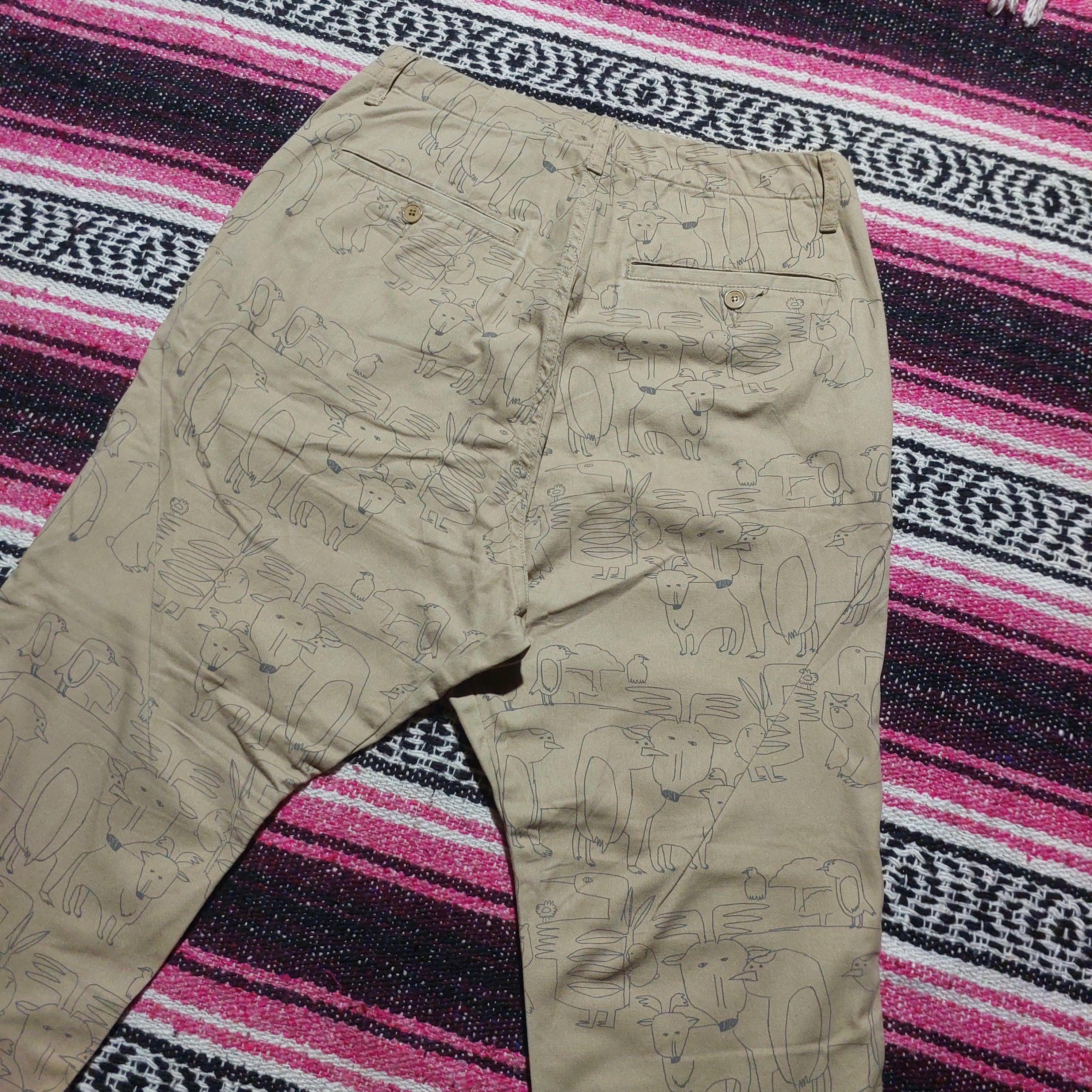 Issey Miyake × Ne-Net Ne-Net animal casual pants Size US 30 / EU 46 - 5 Thumbnail