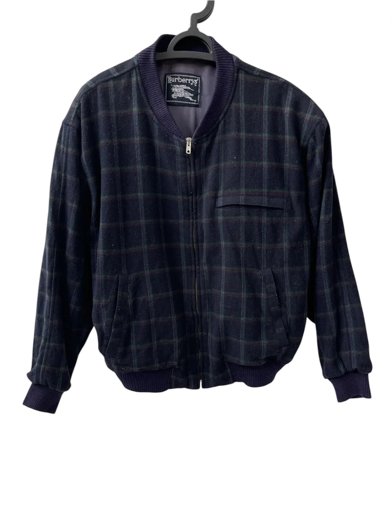 Burberry 🔥 Vintage Bomber wool jacket Burberry size M Size US M / EU 48-50 / 2 - 7 Thumbnail