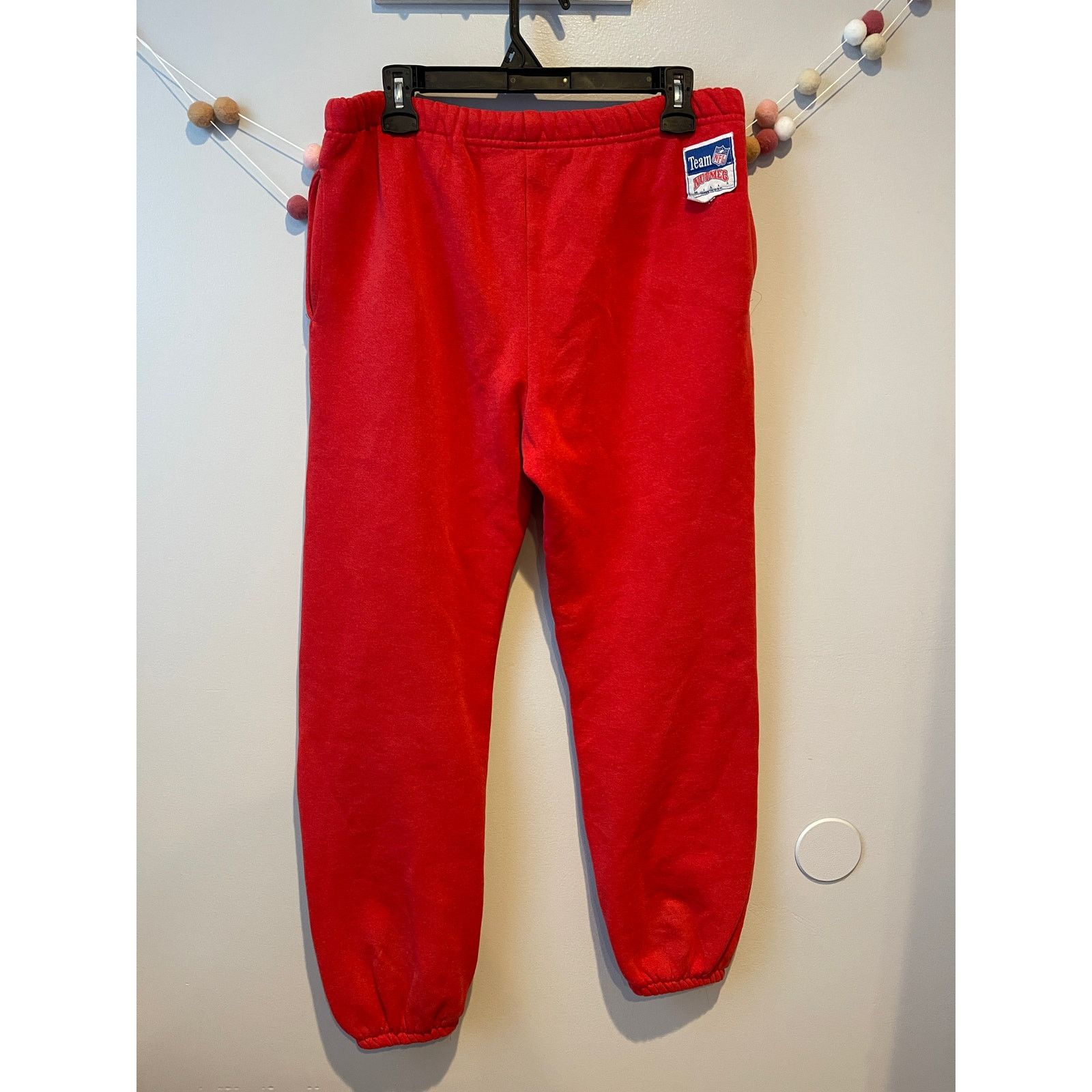 Nutmeg × Vintage Vintage San Francisco 49er NFL Member Club Red Sweatpants Size US 28 / EU 44 - 6 Thumbnail