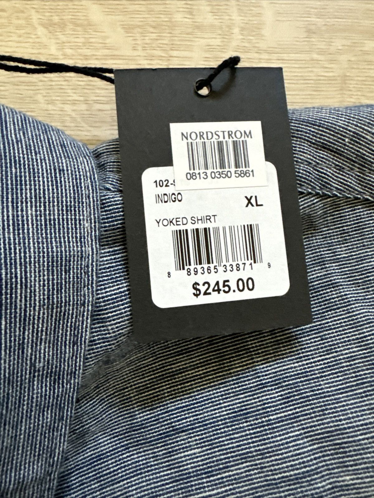 Billy Reid Billy Reid Yoked Shirt Indigo Size US XL / EU 56 / 4 - 3 Thumbnail
