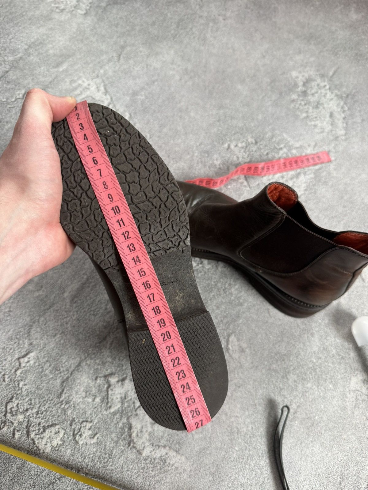 Santoni Santoni Women’s Brown Leather Chelsea Boots – Size EU 38 Size US 8 / IT 38 - 25 Thumbnail