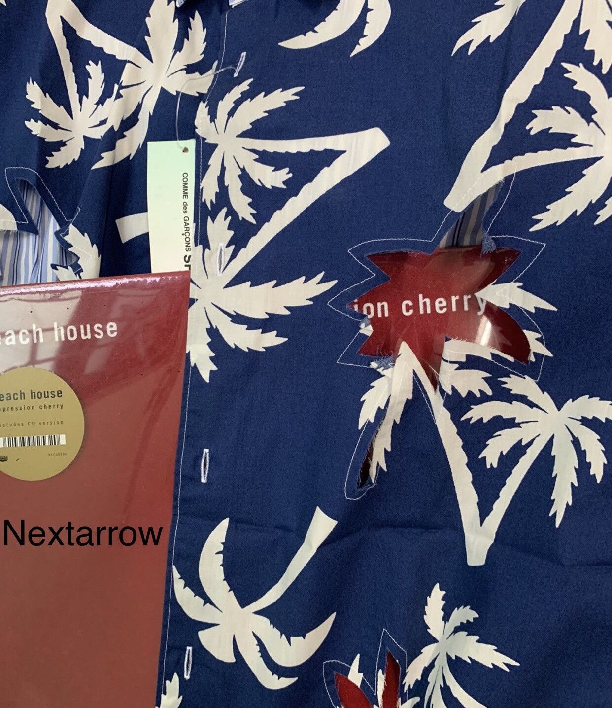 Comme des Garcons COMME DES GARCONS Hollow Palm Tree Shirt2412-Nextarrow Size US M / EU 48-50 / 2 - 2 Thumbnail