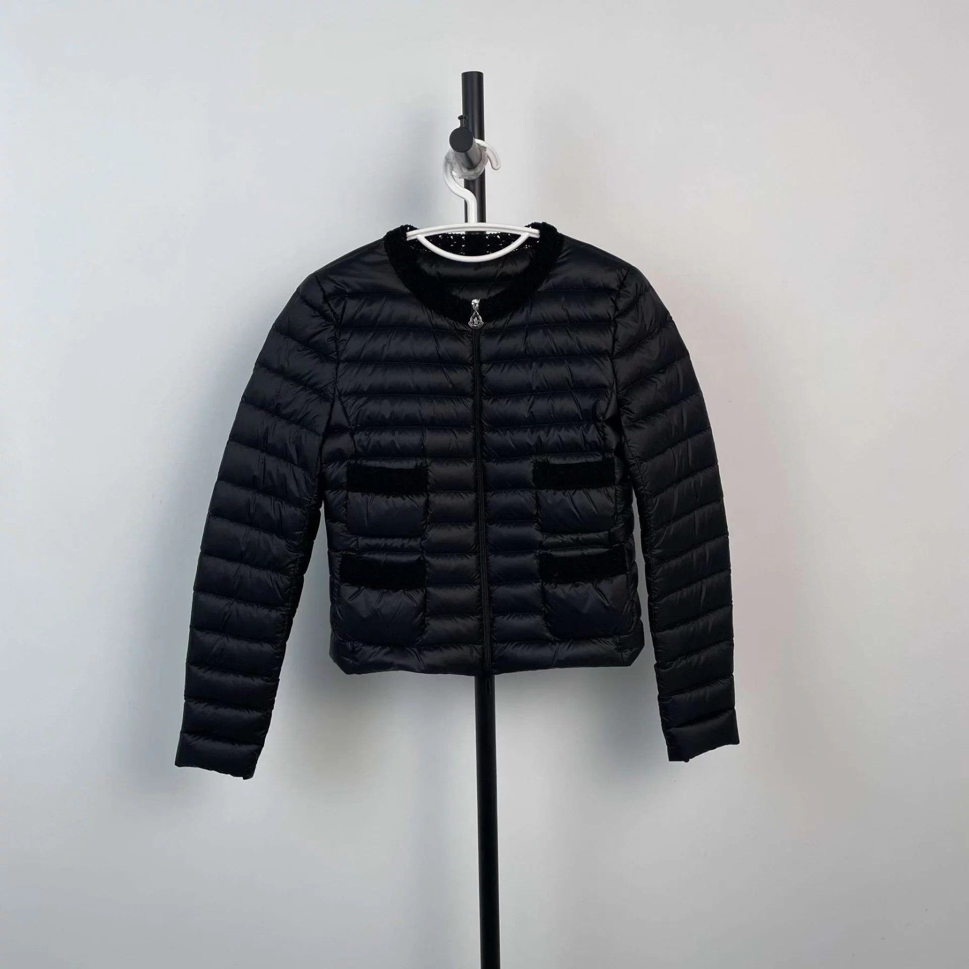 Moncler Lightweight Puffer Jacket Black