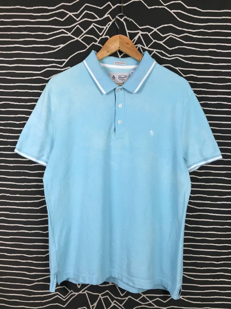Grand Slam × Vintage Penguin By Munsingwear Heritage Slim Fit Casual Polo Tee Size US XL / EU 56 / 4 - 2 Thumbnail