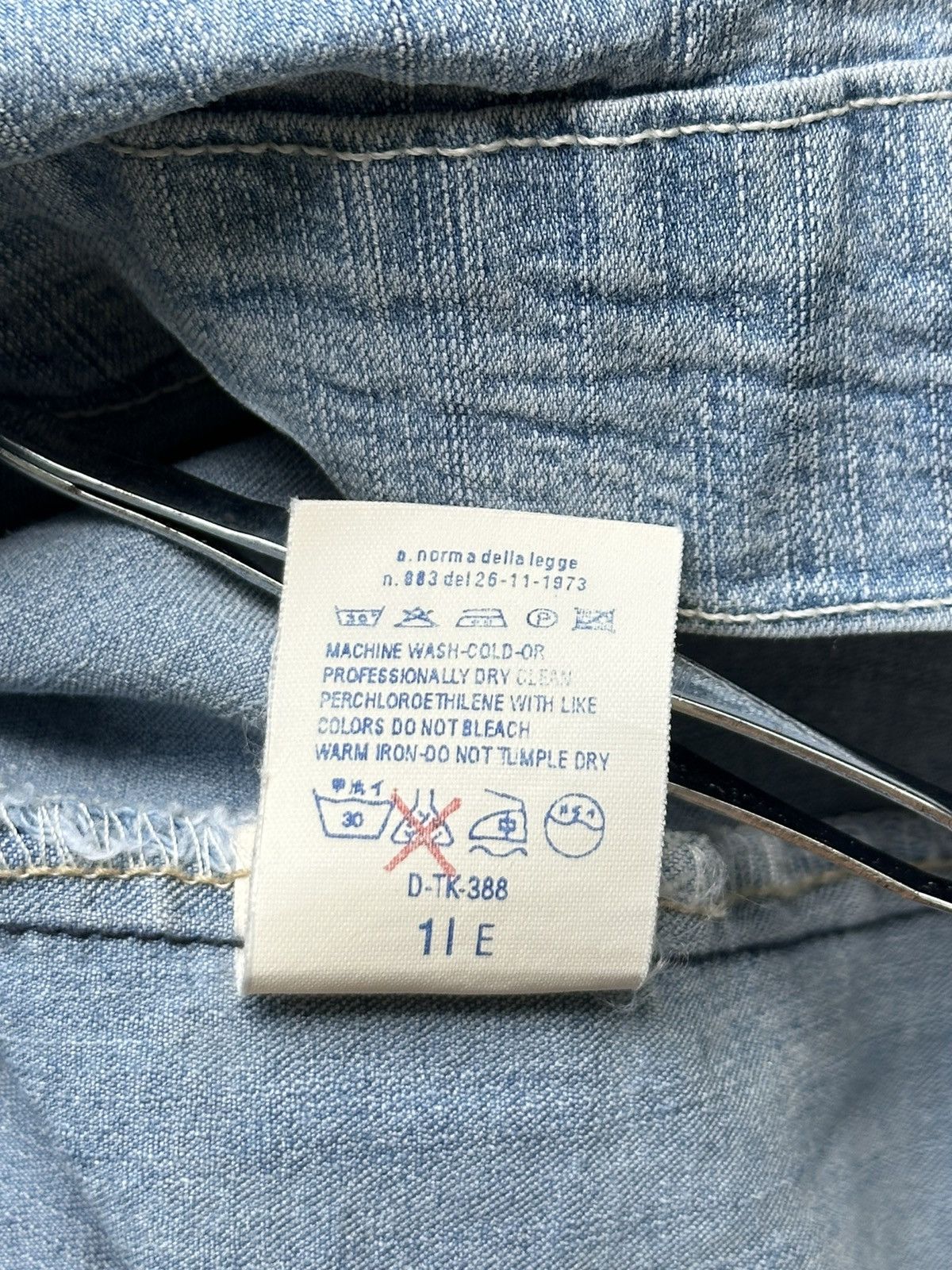 Dolce & Gabbana 90s Archive DOLCE & GABBANA VINTAGE DENIM JACKET Blue Size M Size M / US 6-8 / IT 42-44 - 11 Thumbnail
