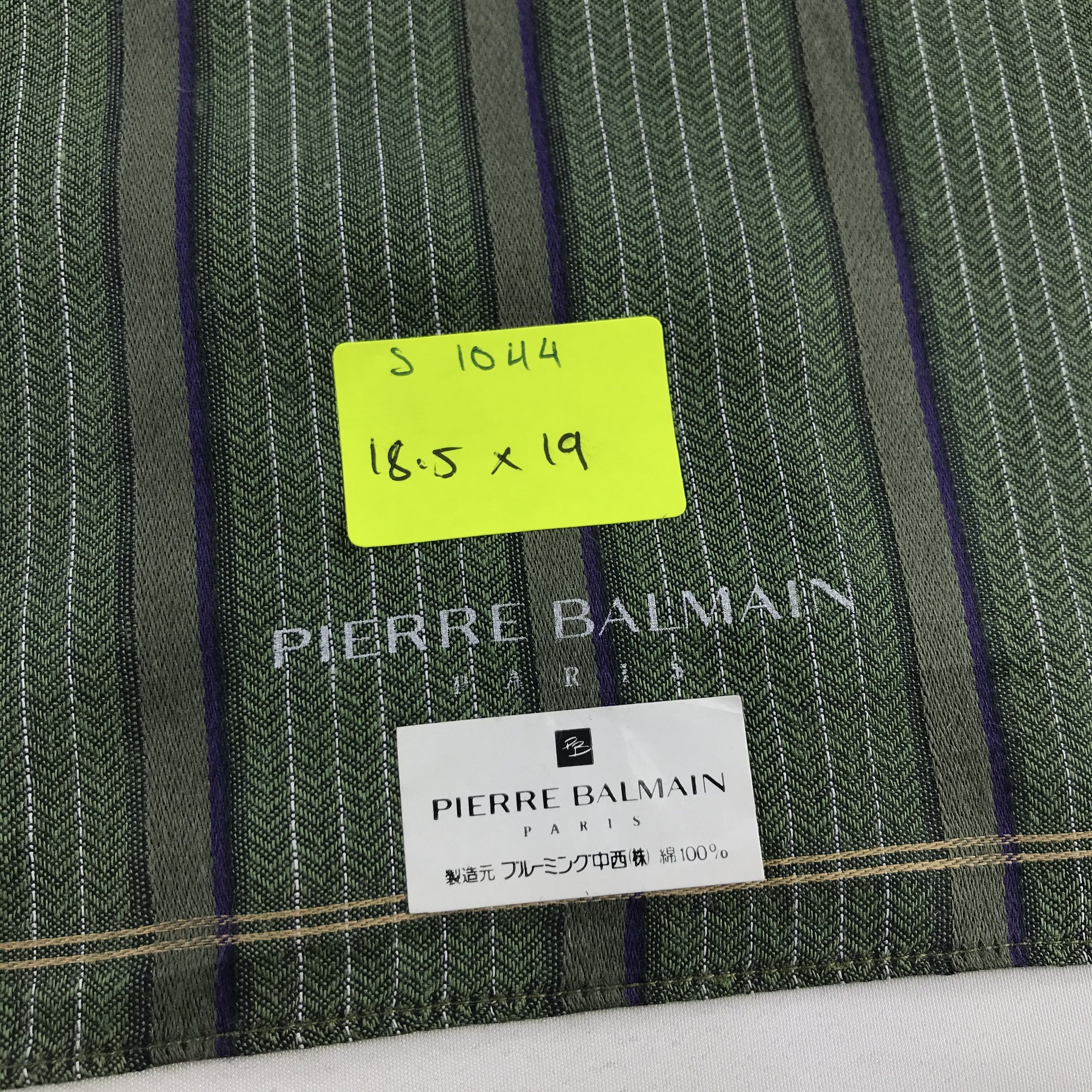 Pierre Balmain × Vintage Pierre Balmain Bandana / Handkerchief / Neckerchief - S1044 Size ONE SIZE - 5 Thumbnail