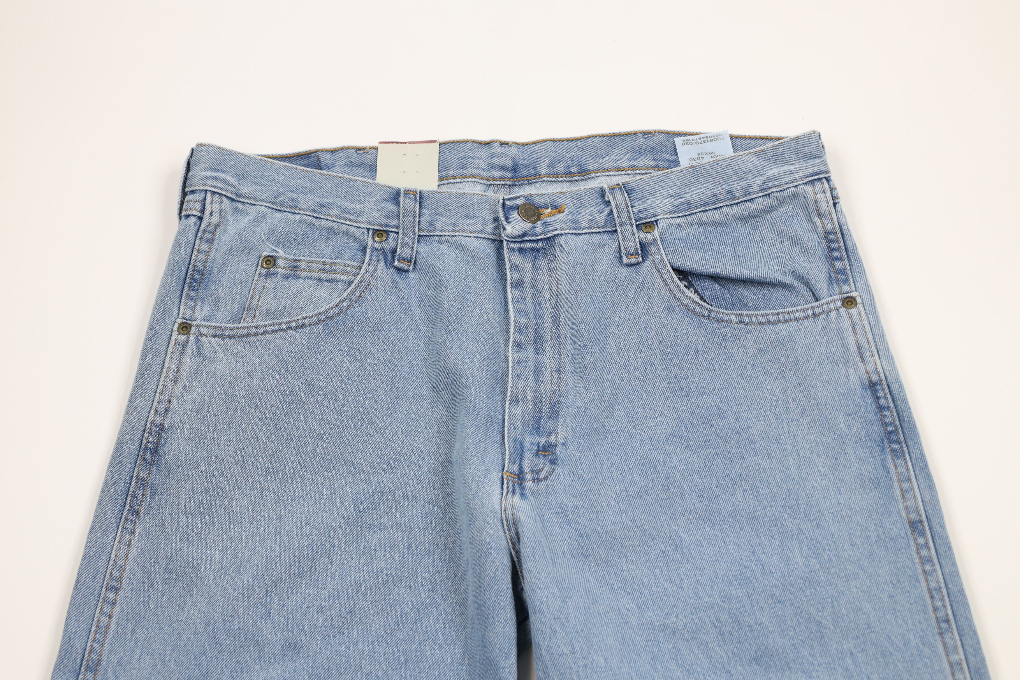 Vintage × Wrangler Deadstock Vintage Wrangler Bootcut Denim Jeans Blue Cotton Size US 36 / EU 52 - 2 Thumbnail