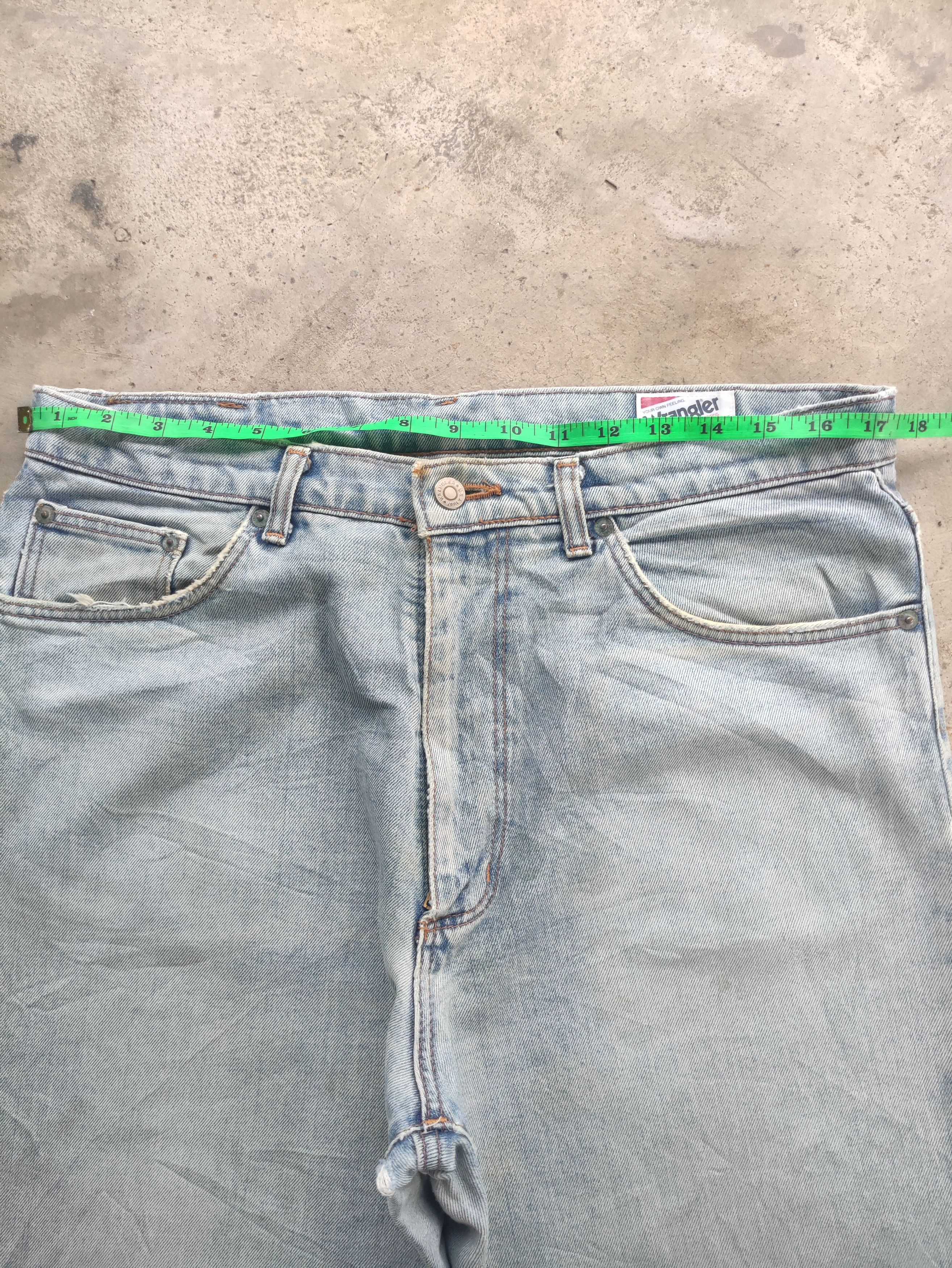 Wrangler Vintage Wrangler Distressed Faded Denim Pants Size US 34 / EU 50 - 7 Thumbnail