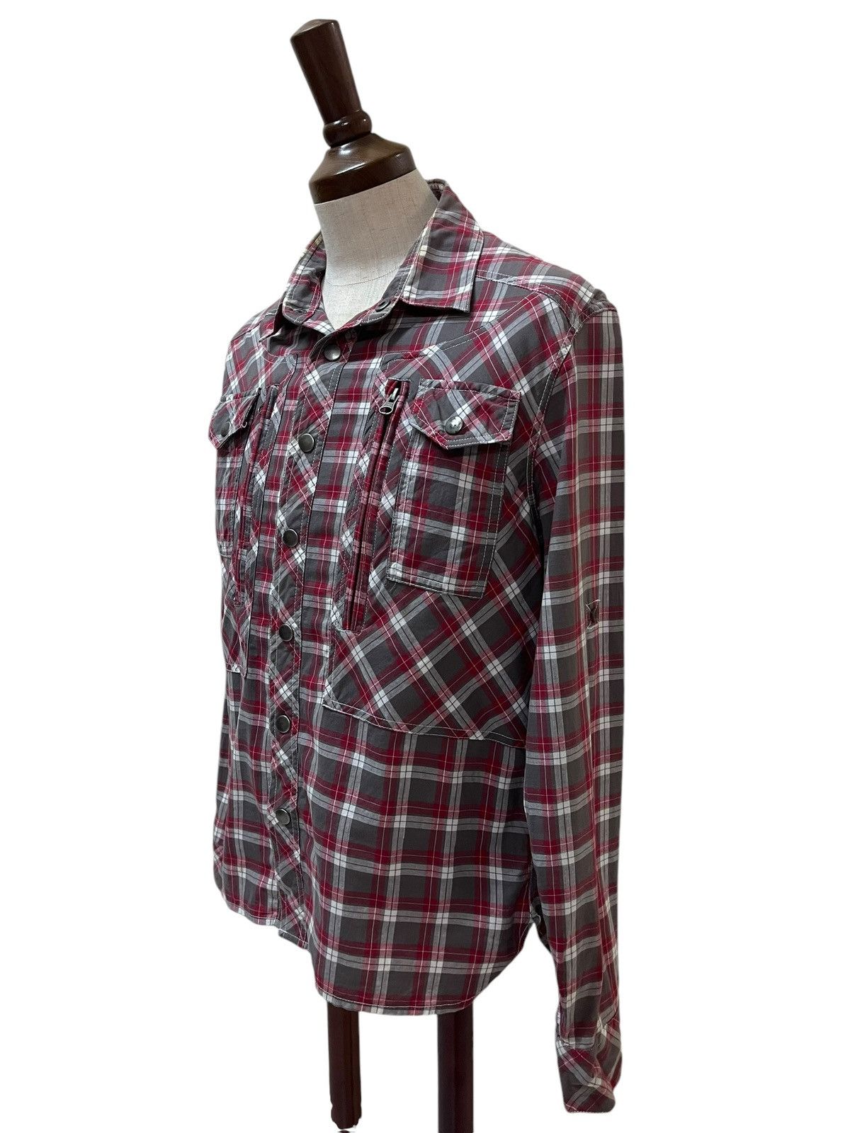 PPFM PPFM Longsleeve Shirt Checkered Design Size US L / EU 52-54 / 3 - 3 Thumbnail