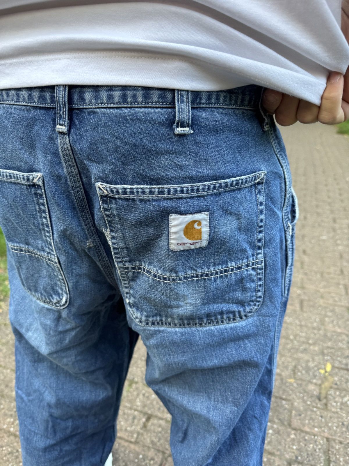 Carhartt Wip Carhartt WIP Vintage Jeans Y2K Avantgarde SK8 Size US 32 / EU 48 - 5 Thumbnail