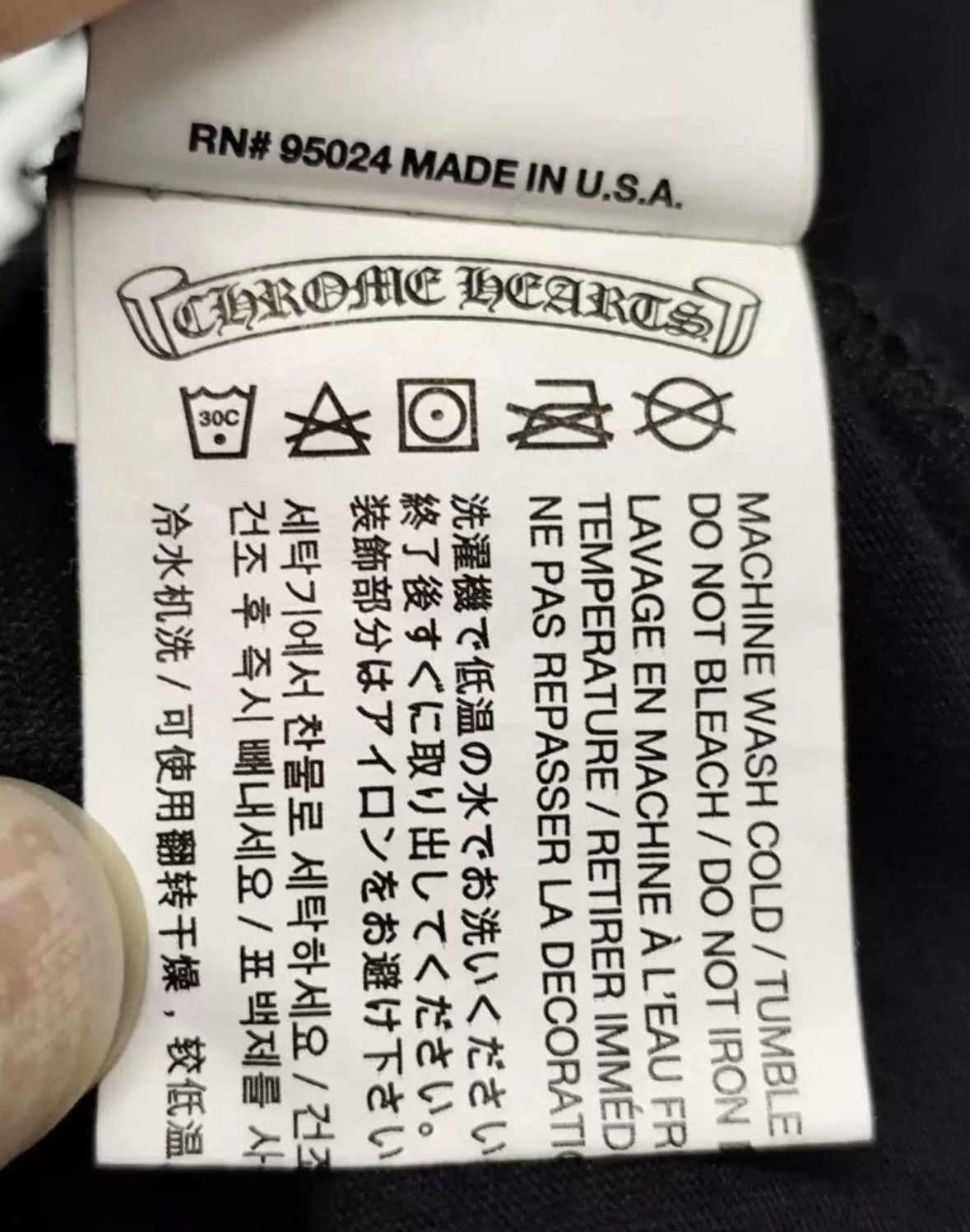 Chrome Hearts Chrome hearts tee Size US L / EU 52-54 / 3 - 7 Thumbnail