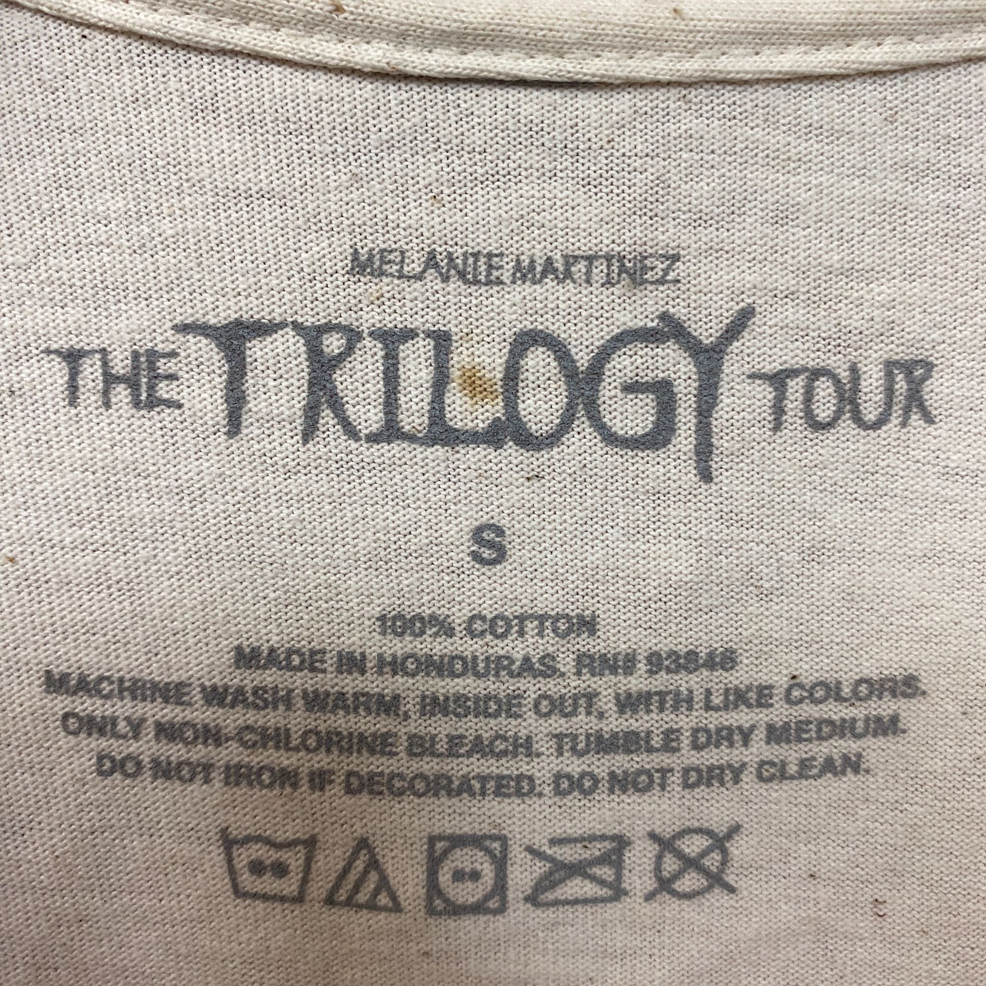 Other Melanie Martinez Trilogy Tour Beige Tshirt size Small Size US S / EU 44-46 / 1 - 5 Thumbnail