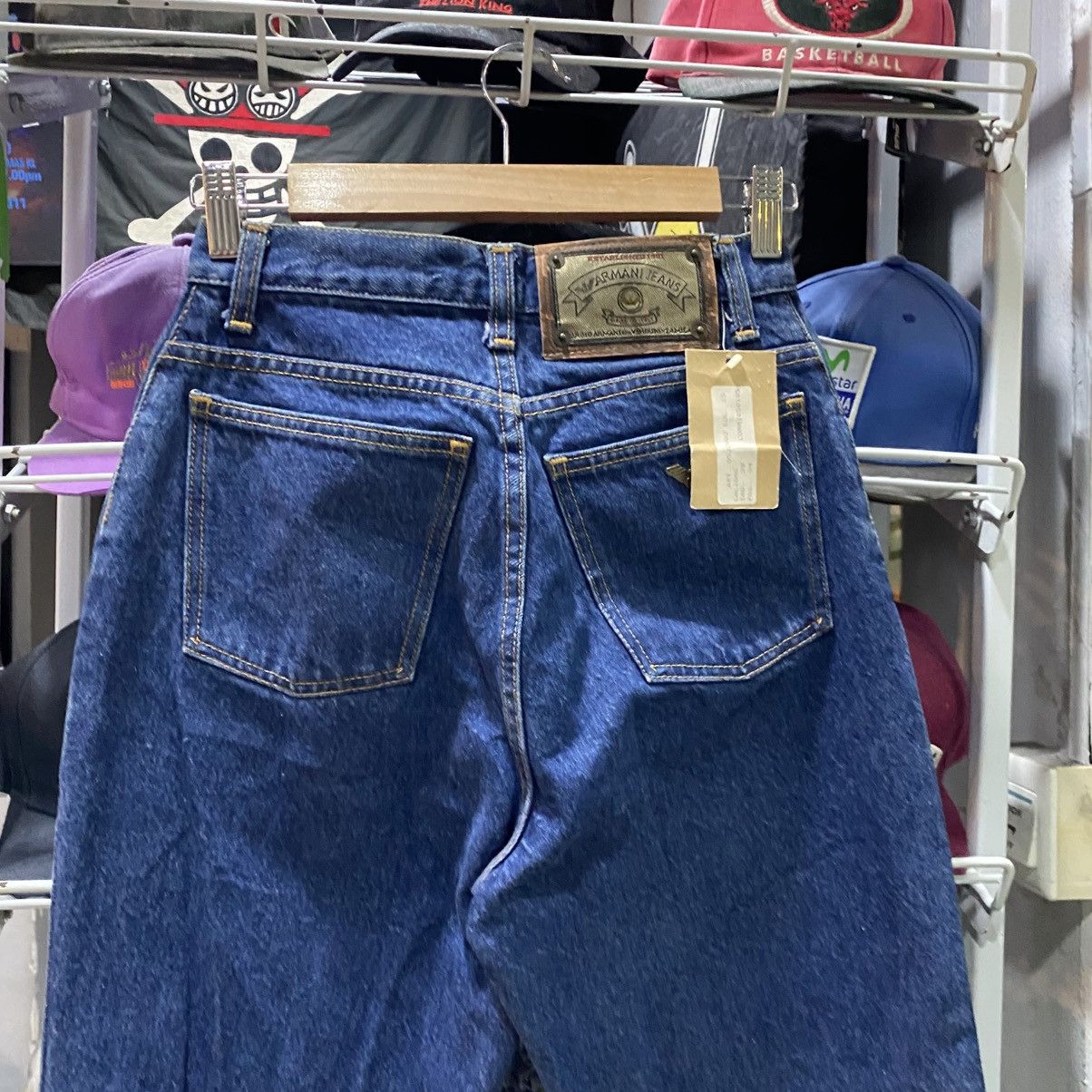 Designer × Giorgio Armani × Vintage Vintage Giorgio Armani denim Jeans NEW OLD STOCK‼️ Size US 28 / EU 44 - 3 Thumbnail