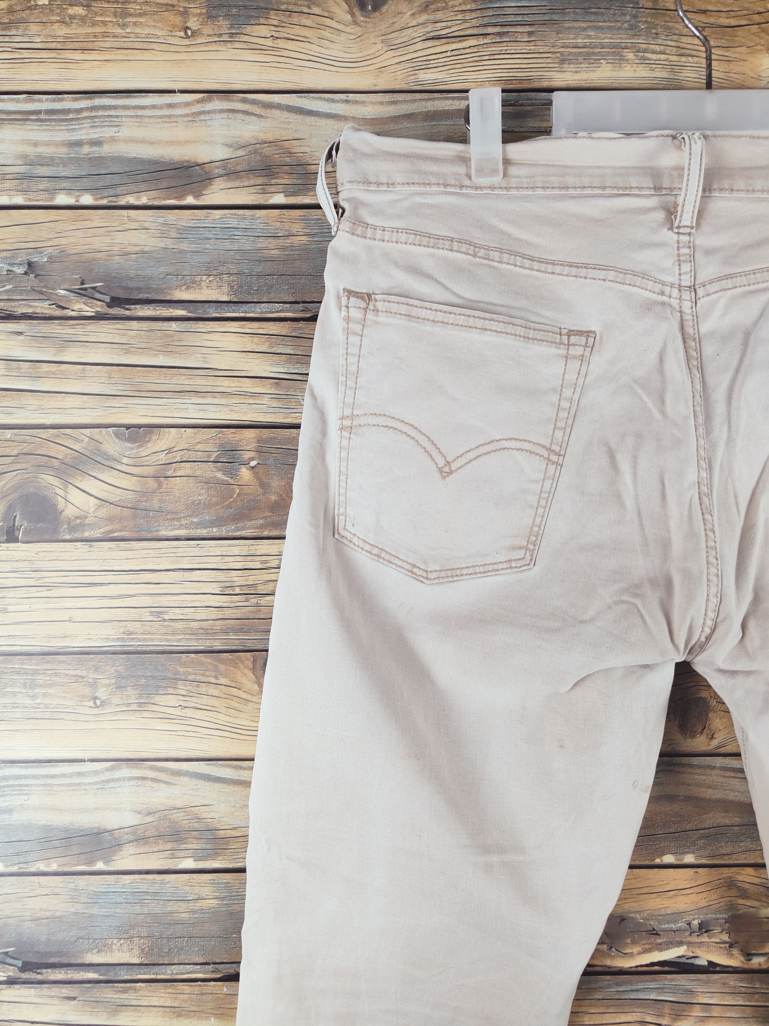 Levi's Levi's Beige Multipocket Casual Pants #S2805 Size US 34 / EU 50 - 9 Thumbnail