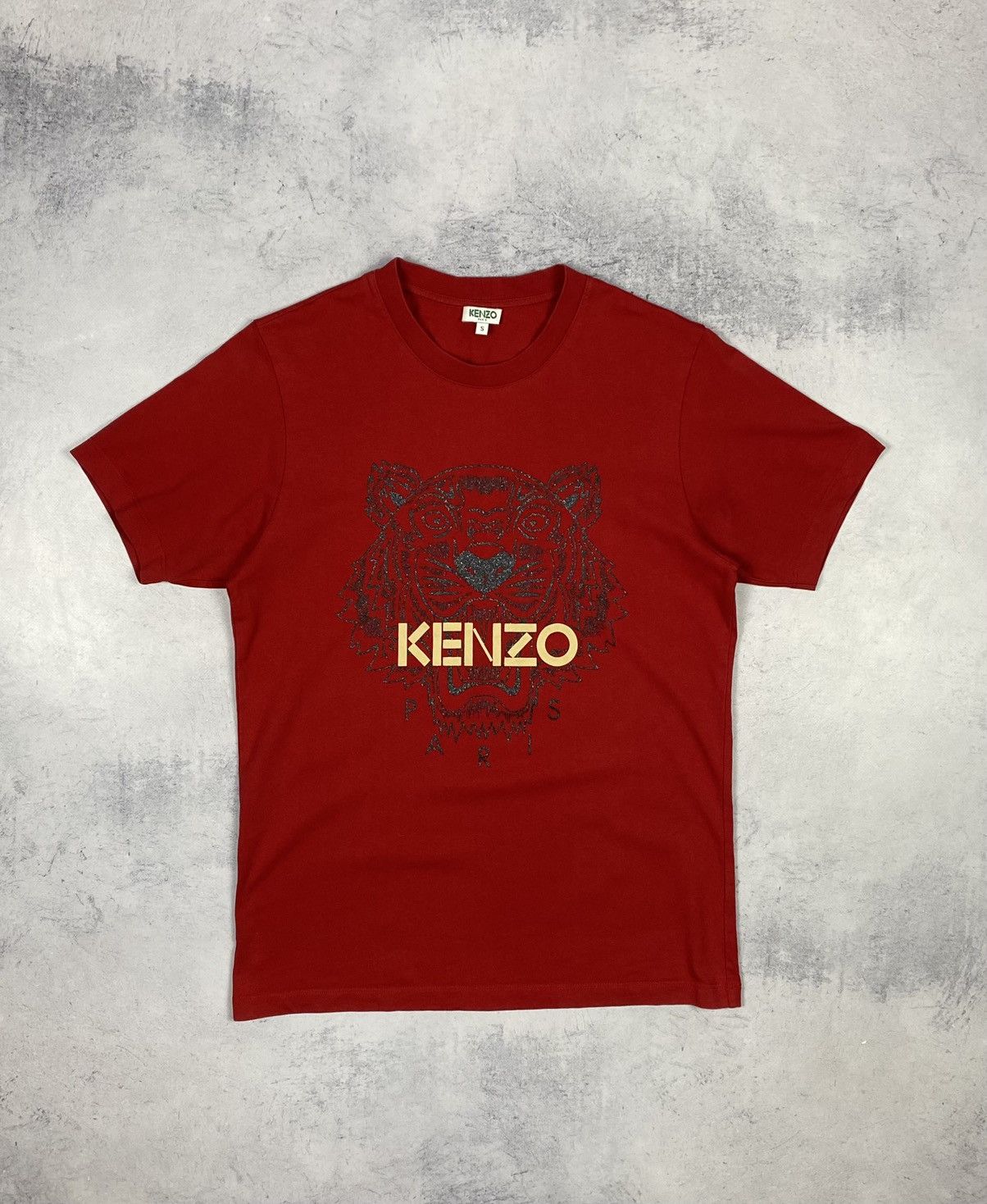 Kenzo Kenzo Paris Tiger Big Logo Red Men’s T Shirt size s Size US S / EU 44-46 / 1 - 2 Thumbnail