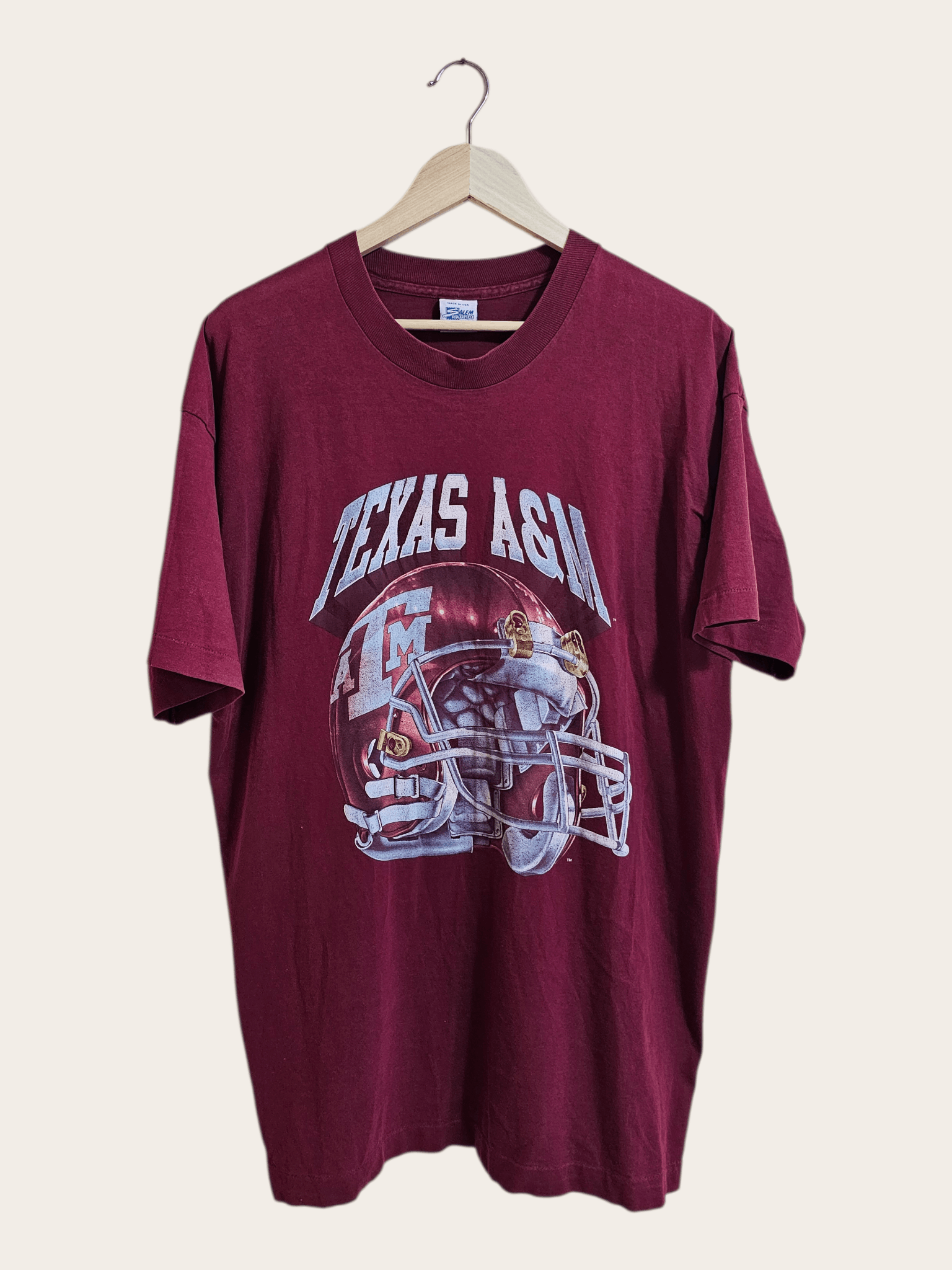 Salem Sportswear Texas A&M Salem Sportswear 90's Tee Size US XL / EU 56 / 4 - 1 Thumbnail