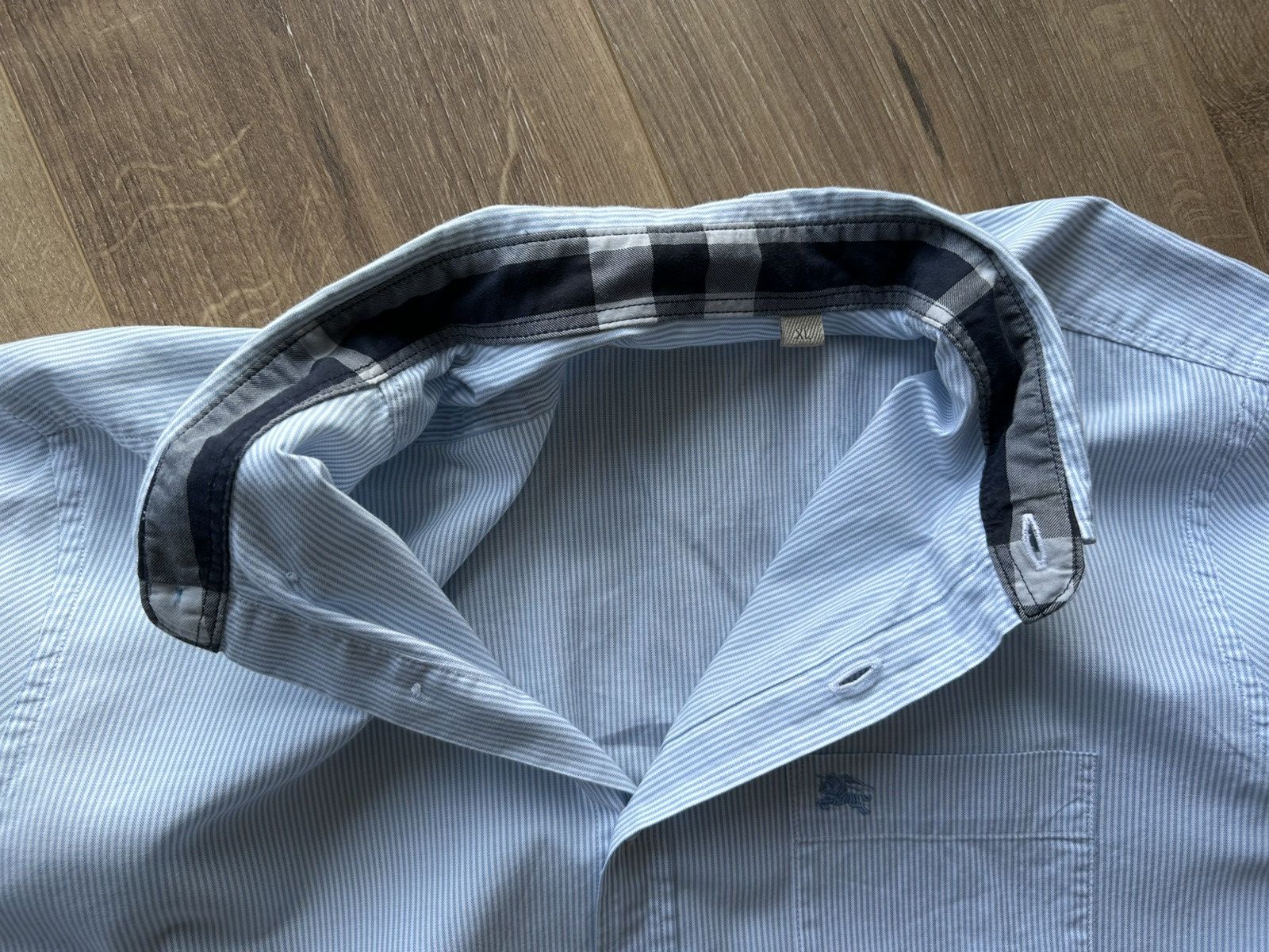 Burberry Burberry Brit Blue striped shirt Size US XL / EU 56 / 4 - 6 Thumbnail