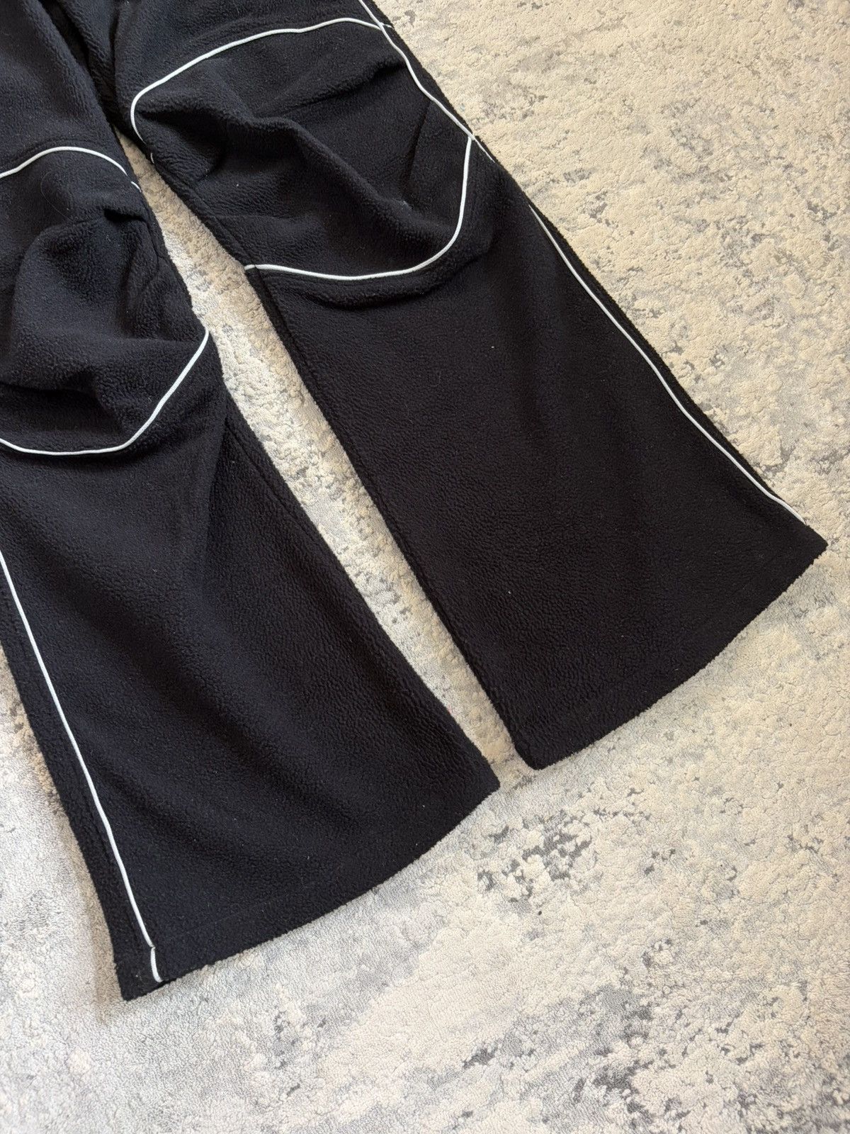 Fotus Fotus - Black Fleece Baby Fetus Flared Pants Size US 28 / EU 44 - 6 Thumbnail