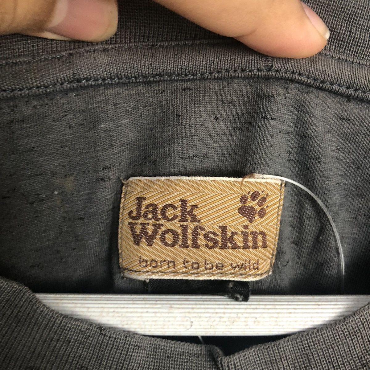 Jack Wolfskin × Japanese Brand Jack Wolfskins Grey T-Shirt #A68 Size US M / EU 48-50 / 2 - 7 Thumbnail