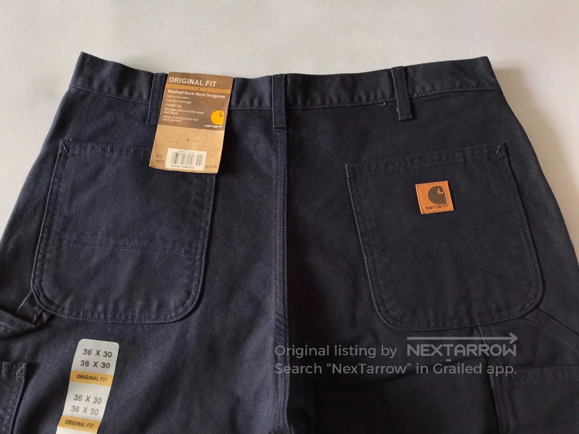 Carhartt Carhartt B11 MDT Washed Canvas Work Pants. Size US 36 / EU 52 - 5 Thumbnail
