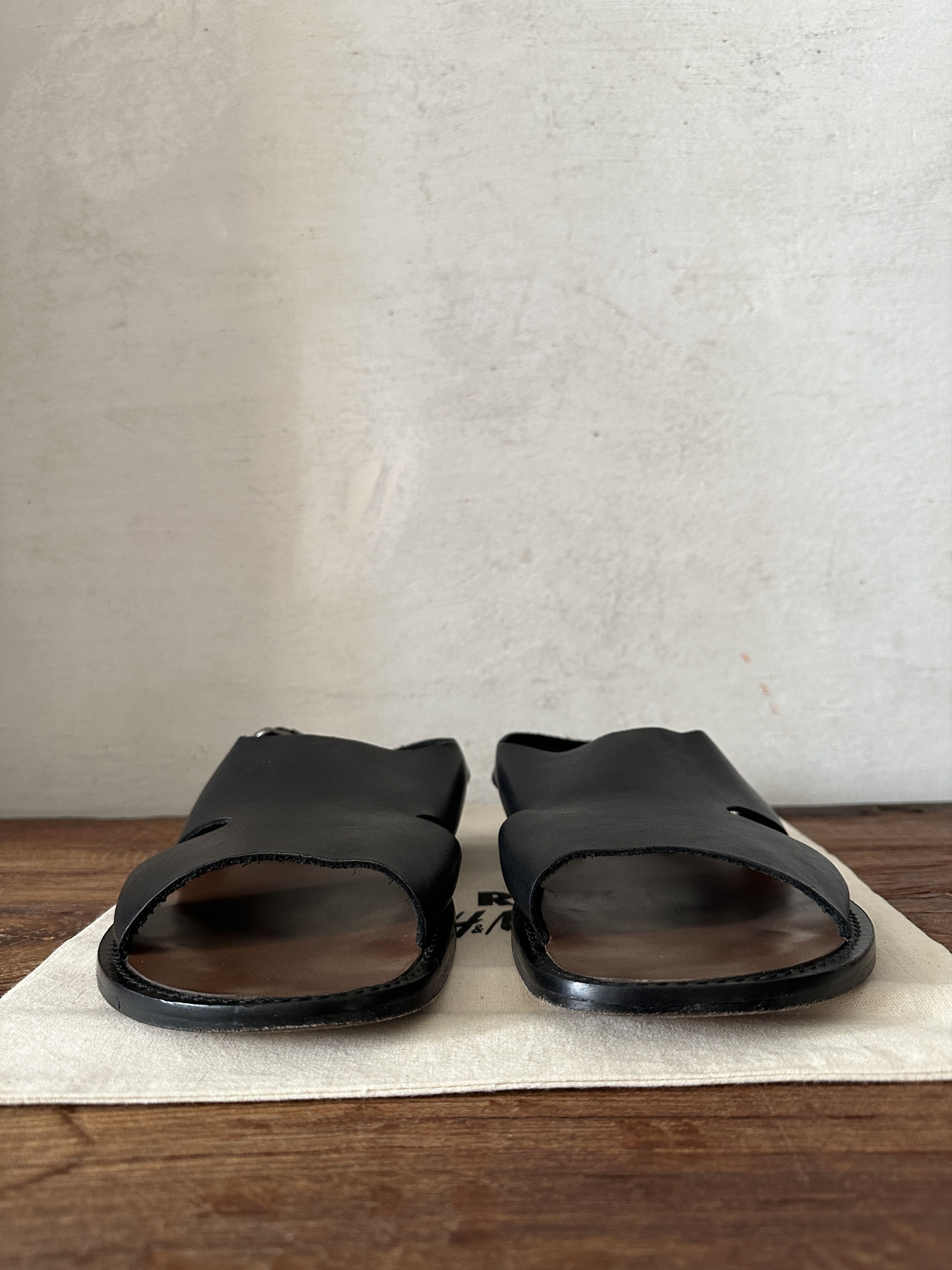 H&M Marni x H&M Leather Sandals Size US 12 / EU 45 - 3 Thumbnail