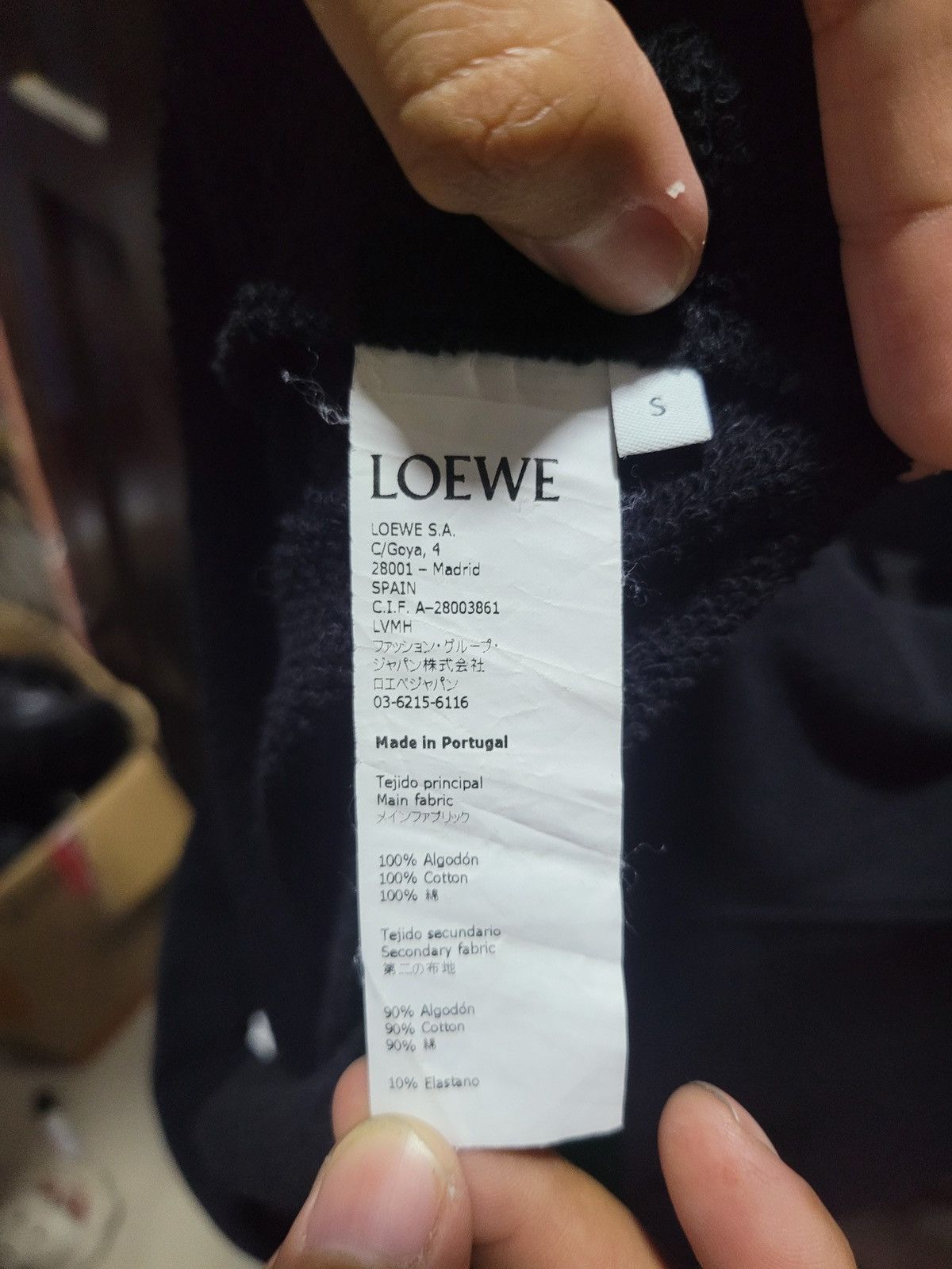 Loewe Men’s LOEWE mask printing Black Size US S / EU 44-46 / 1 - 6 Thumbnail