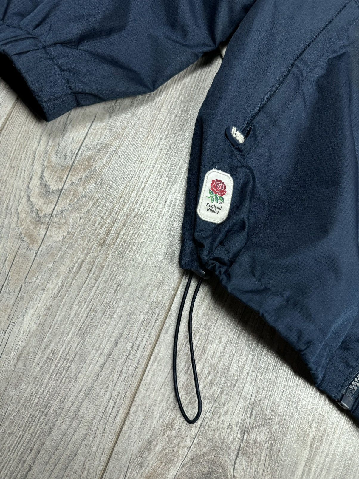 Vintage England Rugby 🏉 Football USA Jacket Y2K drill style size L Size US L / EU 52-54 / 3 - 4 Thumbnail