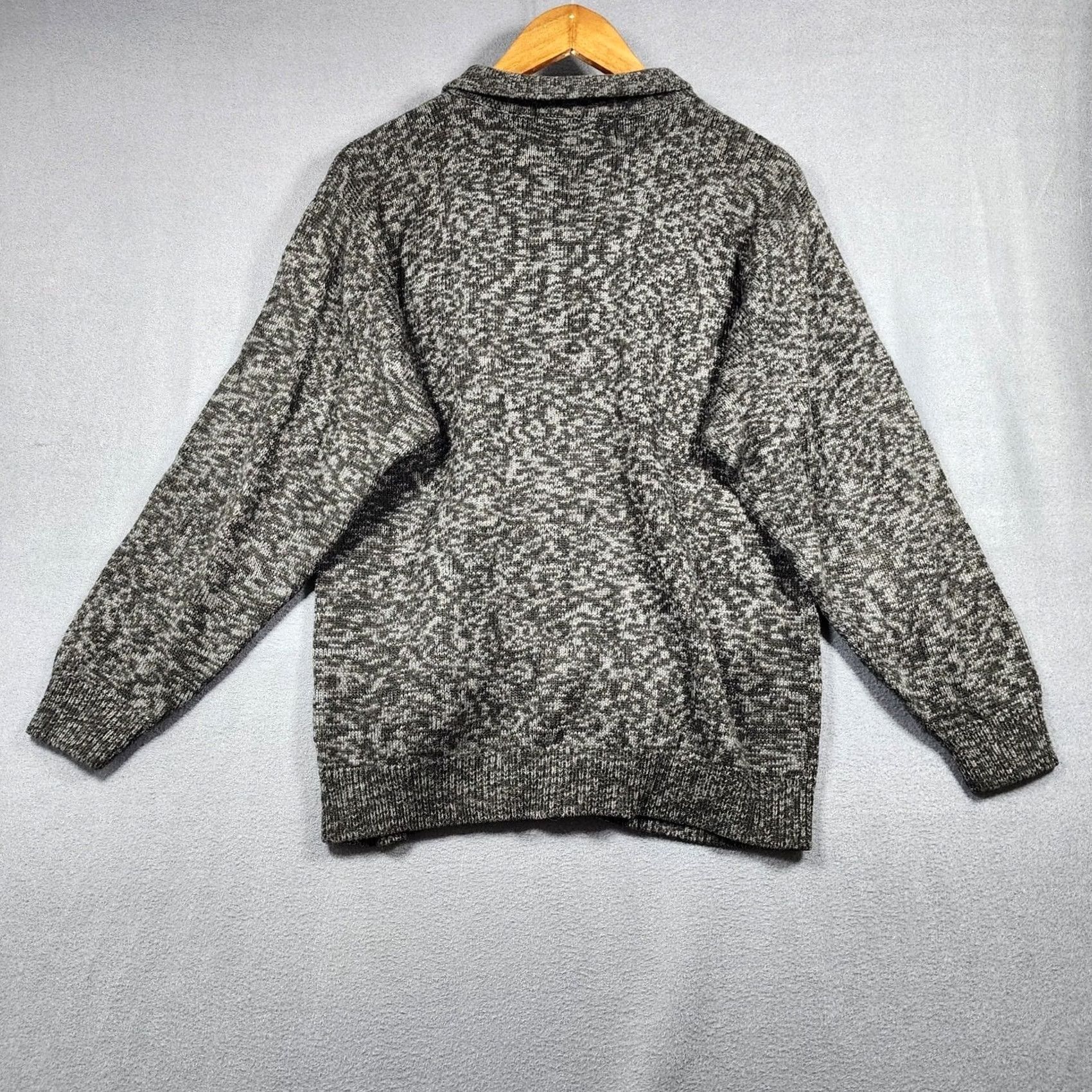 Vintage VINTAGE Giambusso Cardigan Sweater Mens Small Grey Grandpa Grunge 90s Size US S / EU 44-46 / 1 - 2 Thumbnail