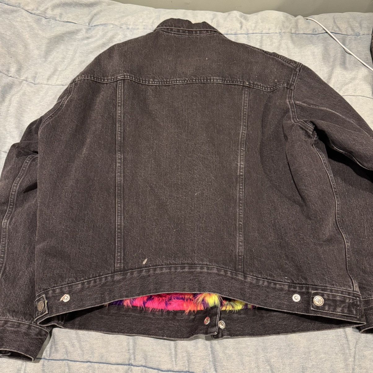 Balenciaga Balenciaga Faux Fur Lined Jacket FW18 Size US M / EU 48-50 / 2 - 4 Thumbnail