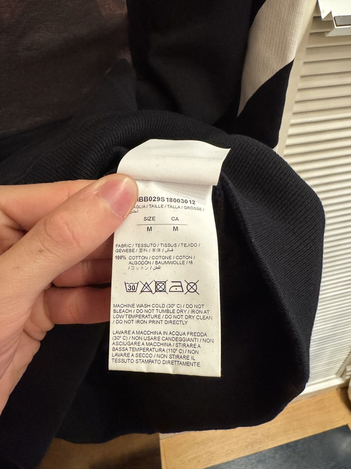 Off-White Off-White Black Mona Lisa Hoodie with Back Logo Detailing Size US M / EU 48-50 / 2 - 9 Thumbnail