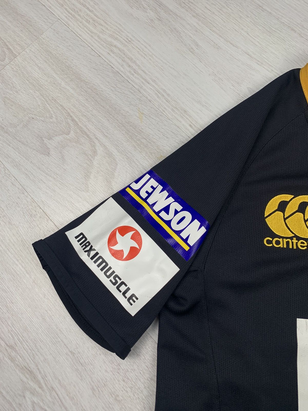 Canterbury of New Zealand London Wasps Rugby Home Shirt 2009/2010 - Canterbury Men’s Size US M / EU 48-50 / 2 - 5 Thumbnail