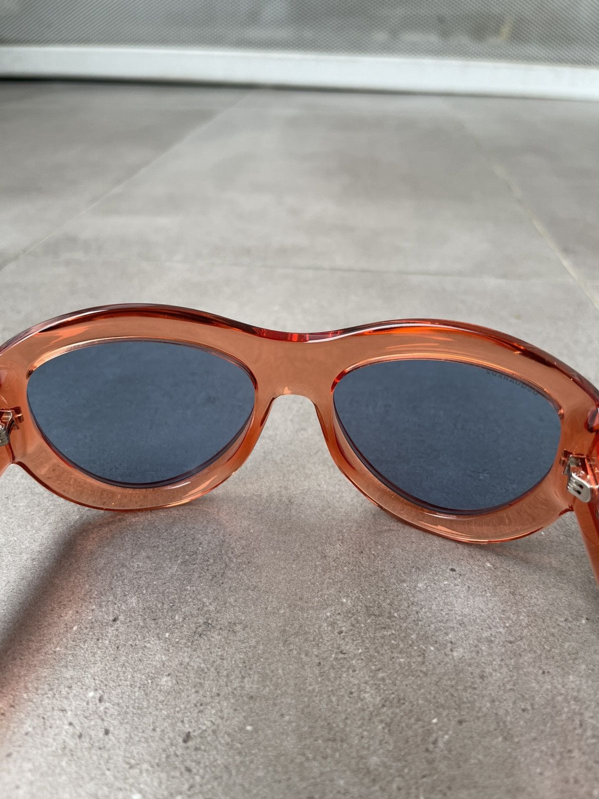 Dsquared2 !DS! Dsquared2 Orange Round Sunglasses Size ONE SIZE - 9 Thumbnail
