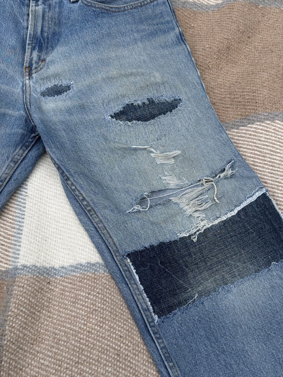 Kapital × Kirkland Signature × Vintage Distressed Kirkland Signature Jeans Size US 32 / EU 48 - 2 Thumbnail