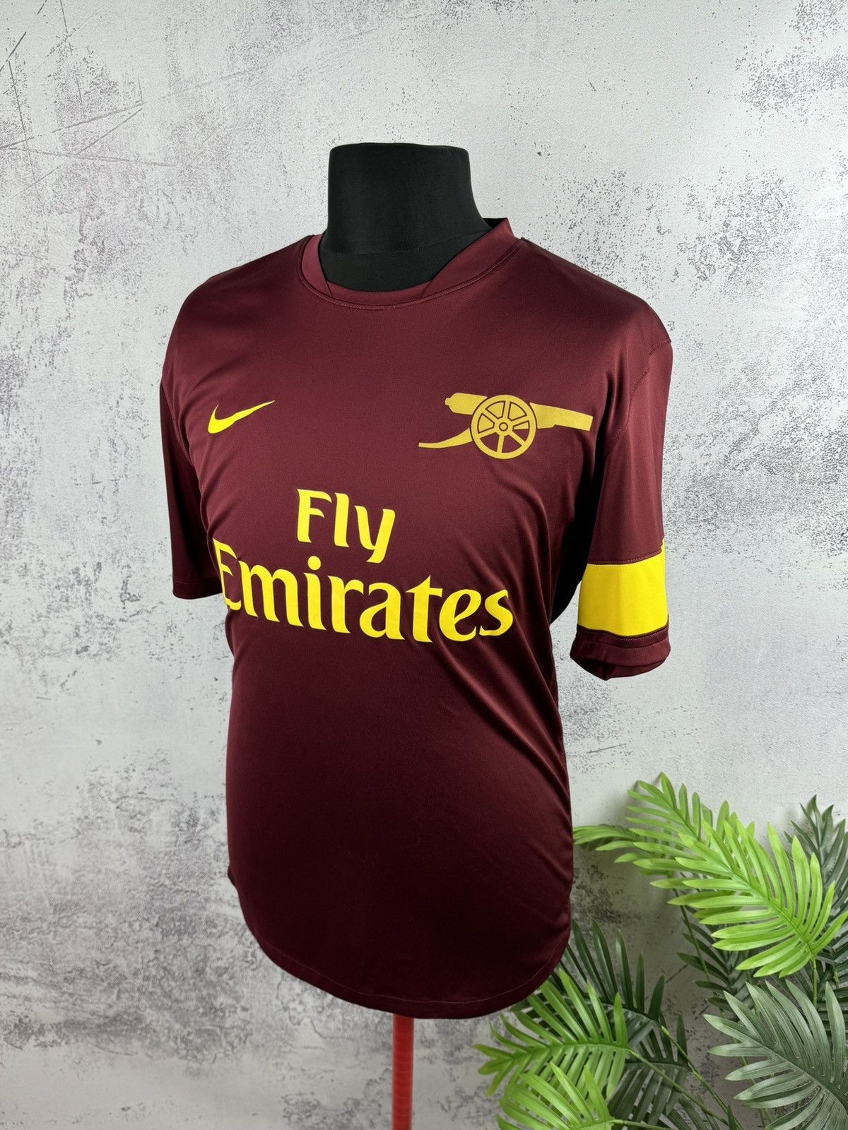 Nike × Vintage NIKE ARSENAL SOCCER JERSEY 2010 2011 VINTAGE TEE Y2K DRILL Size US XL / EU 56 / 4 - 4 Thumbnail