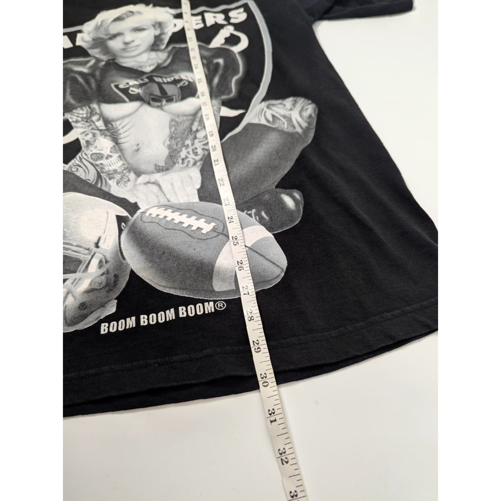 Vintage VINTAGE Boom Boom Boom Cali Riders Marilyn Monroe Strert Wear Boom Tag XL Black T-Shirt Men XL Mens Regular Short Sleeve Cotton Size US XL / EU 56 / 4 - 7 Thumbnail