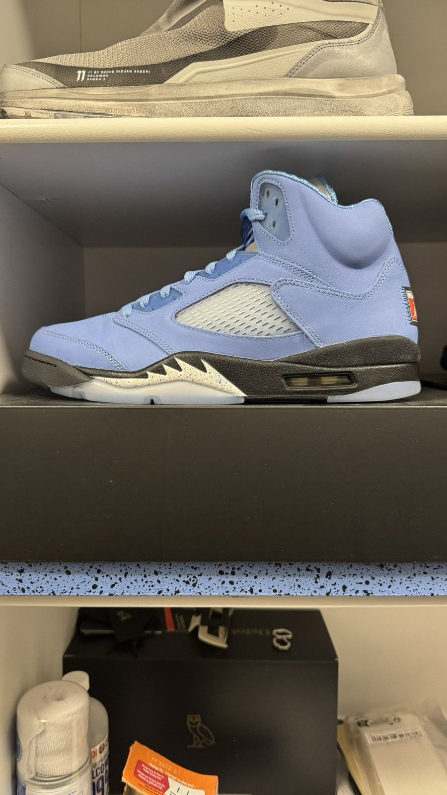 Jordan Brand × Nike NEW NEVER WORN Jordan 5 UNC Size US 11.5 / EU 44-45 - 1 Thumbnail