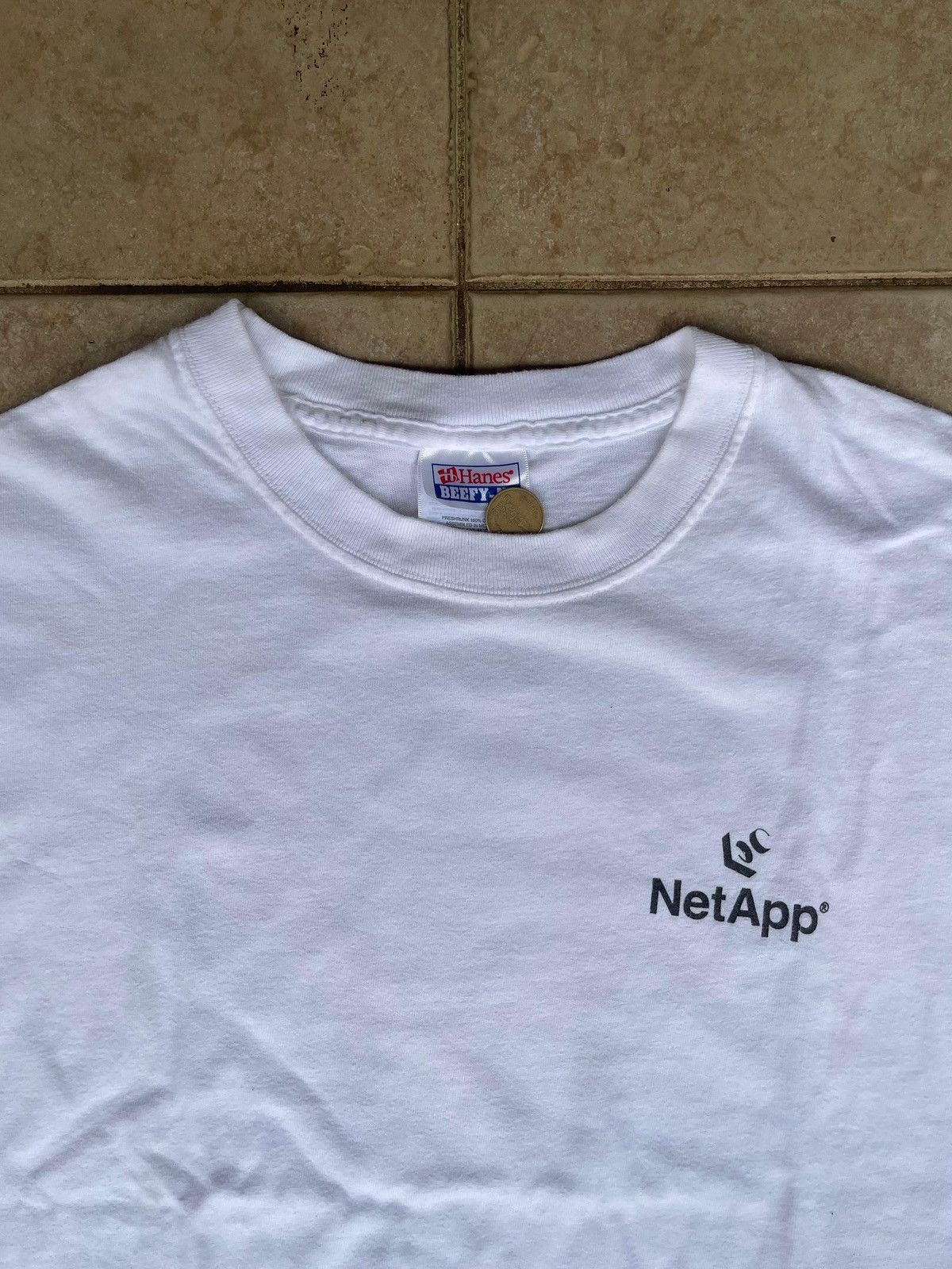 Vintage ‘03 Net App Promo Tee Size US XL / EU 56 / 4 - 4 Thumbnail