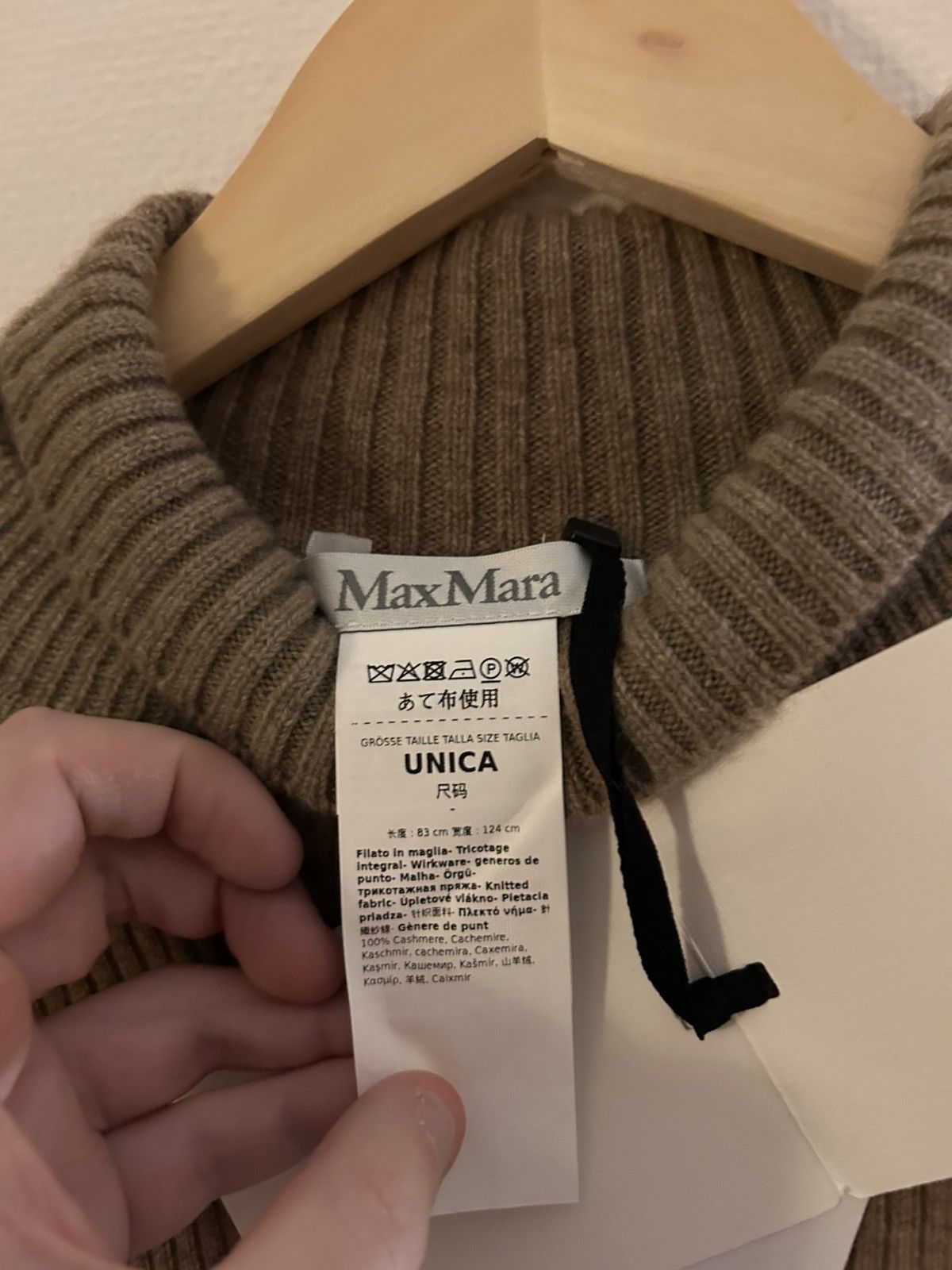 Max Mara Max Mara Cashmere Cape Size ONE SIZE - 5 Thumbnail