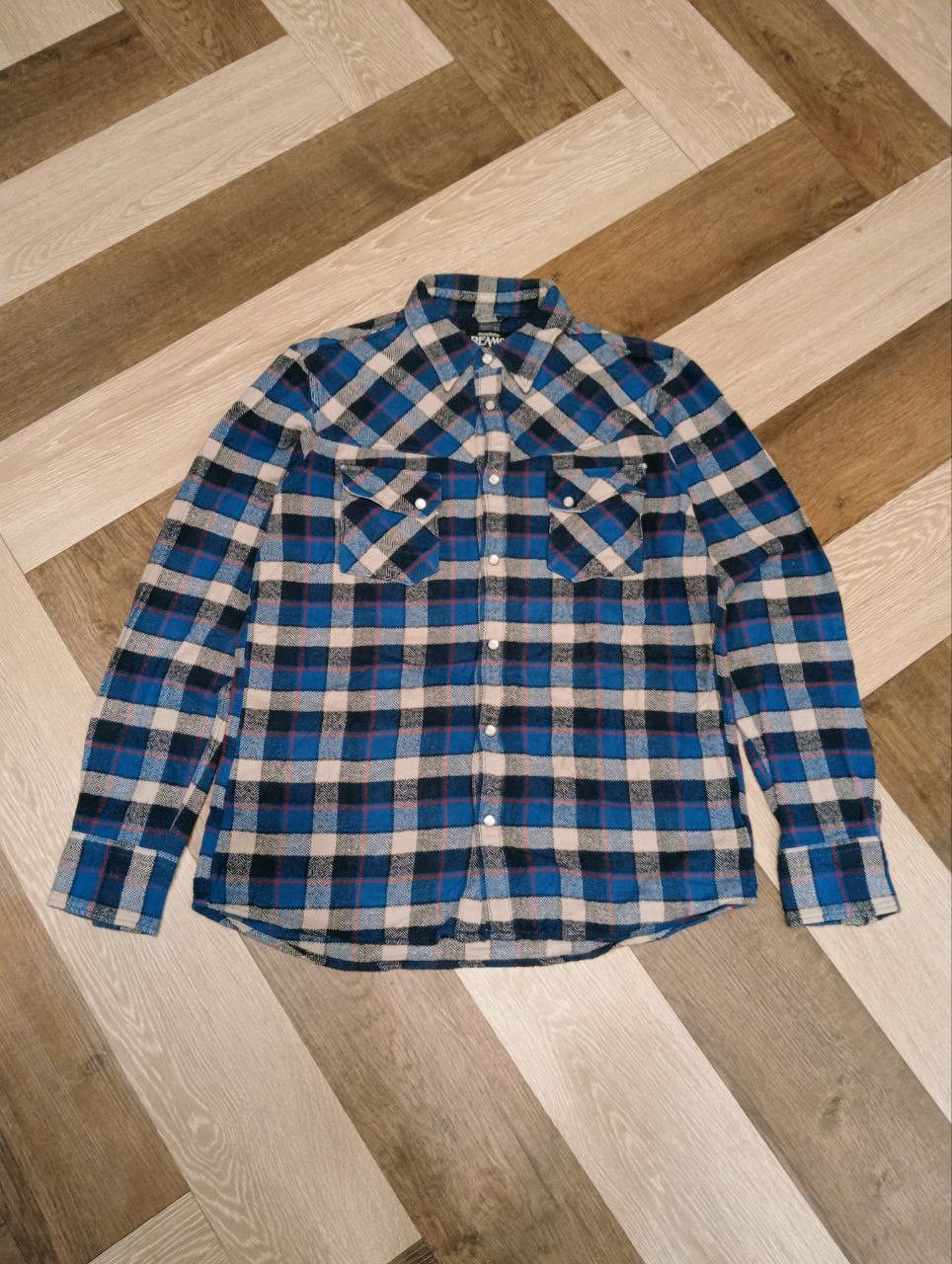 Beams Japan BEAMS JAPAN FLANNEL SHIRT - SIZE L Size US L / EU 52-54 / 3 - 1 Thumbnail