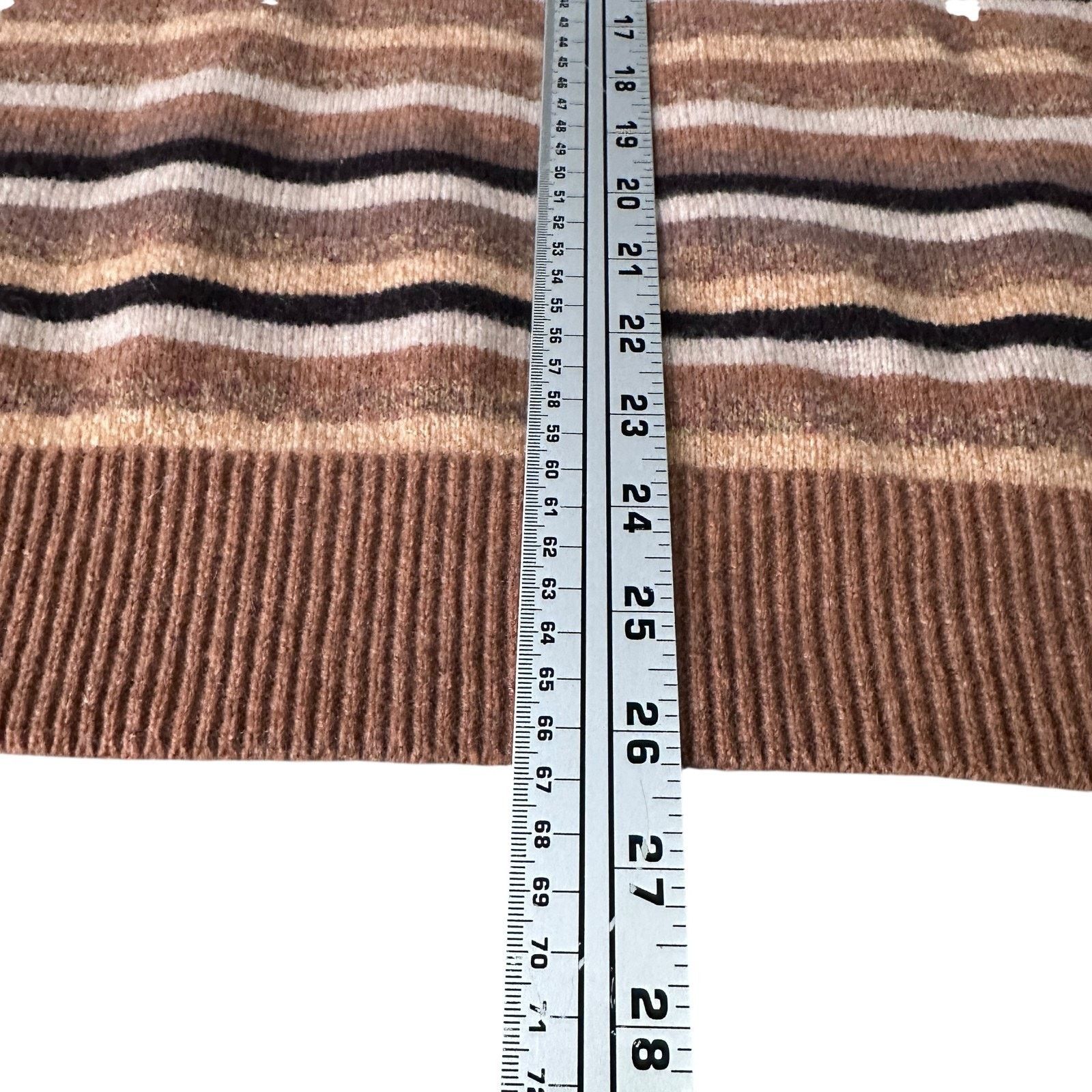 Other JW Anderson Uniqlo Sweater Men M Brown Striped Long Sleeve Size US M / EU 48-50 / 2 - 10 Thumbnail