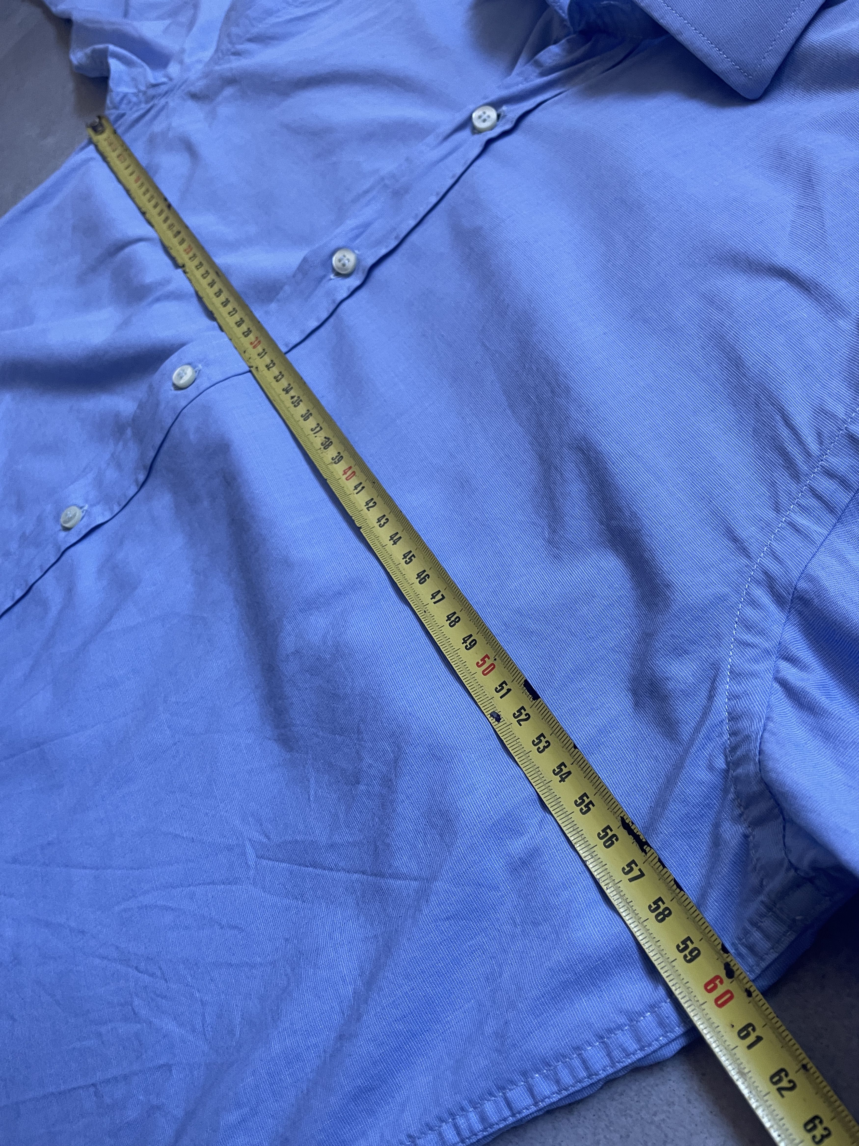 Valentino VALENTINO GARAVANI LIGHT BLUE SHIRT Size US XL / EU 56 / 4 - 6 Thumbnail