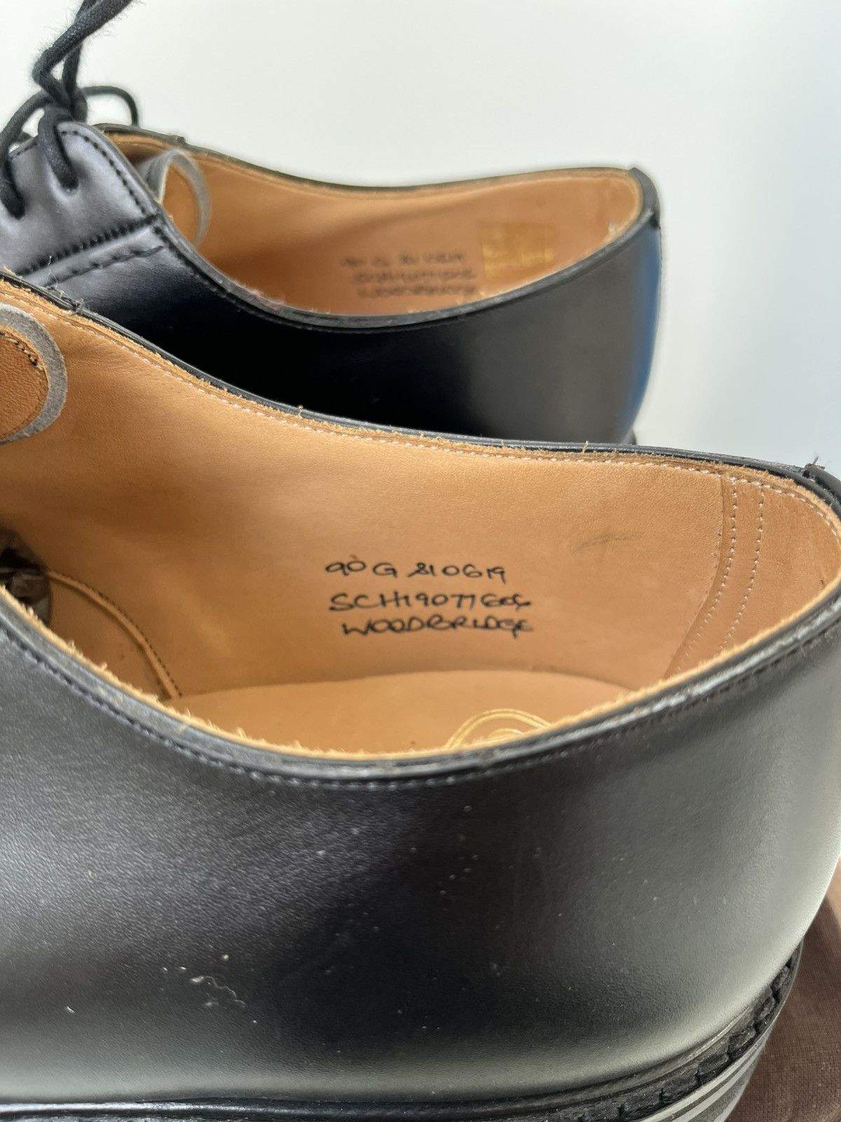 Church's Woodbridhe/shannon black leather derby Size US 10 / EU 43 - 10 Thumbnail