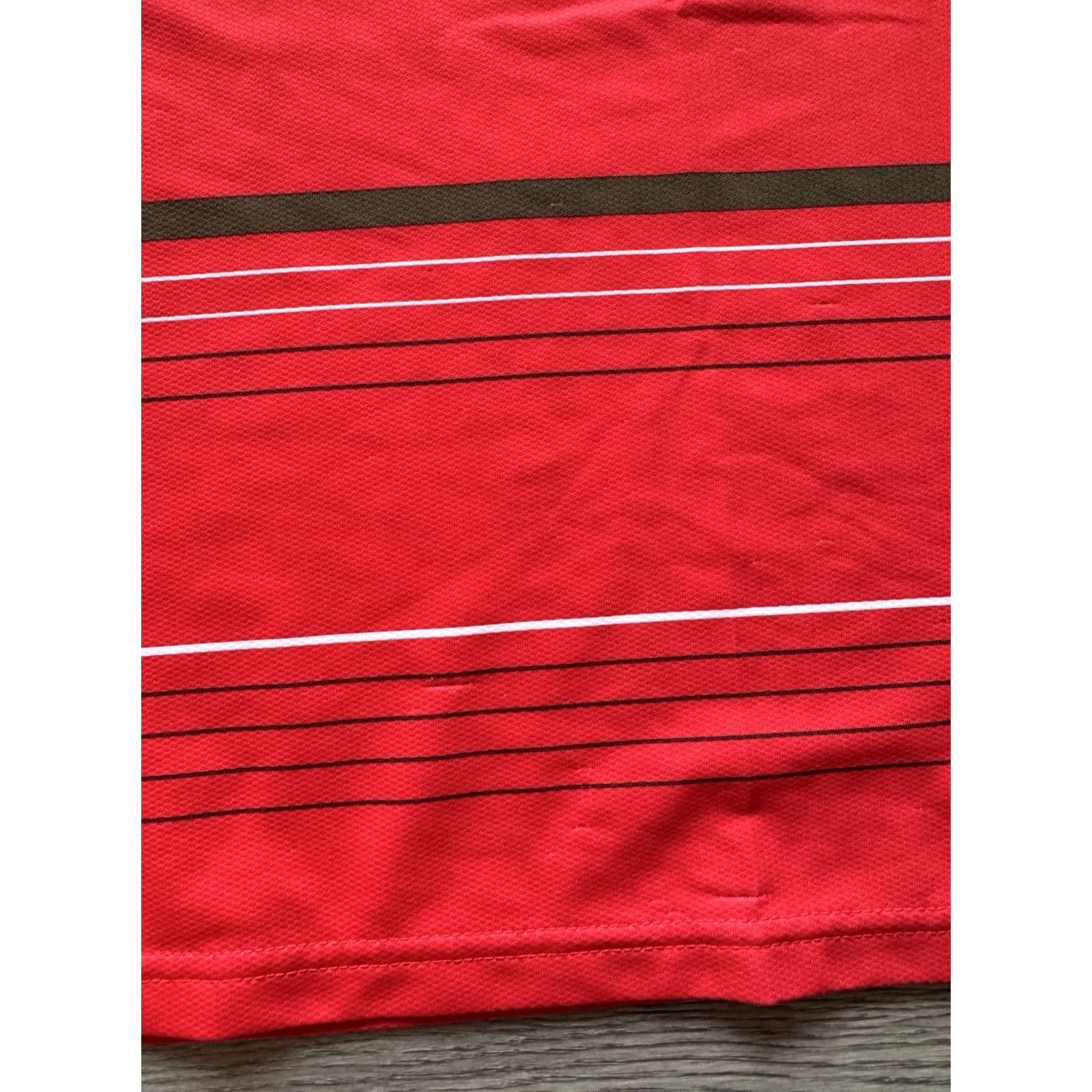 Nike Nike RF Striped Tennis Polo Shirt L Men Red 2012 Nike Template Roger Federer RF Striped Tennis Polo Shirt Size L Mens Size US L / EU 52-54 / 3 - 6 Thumbnail