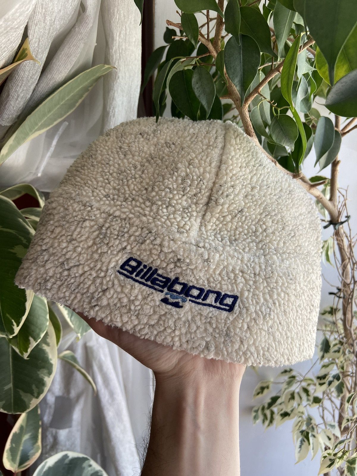 Billabong × Vintage Vintage Y2K Billabong Sherpa Trapper Hat Fleece Skate Gorp Size ONE SIZE - 2 Thumbnail