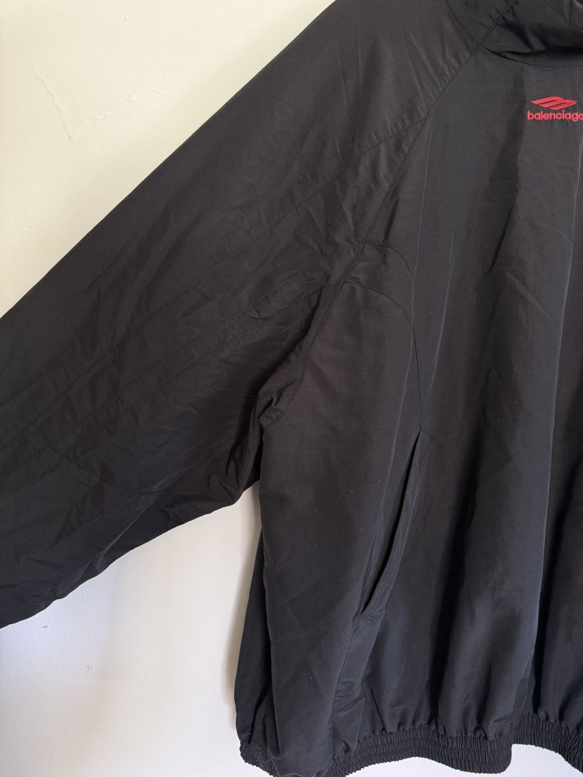 Balenciaga Nylon Tracksuit Jacket Logo Size US XL / EU 56 / 4 - 3 Thumbnail
